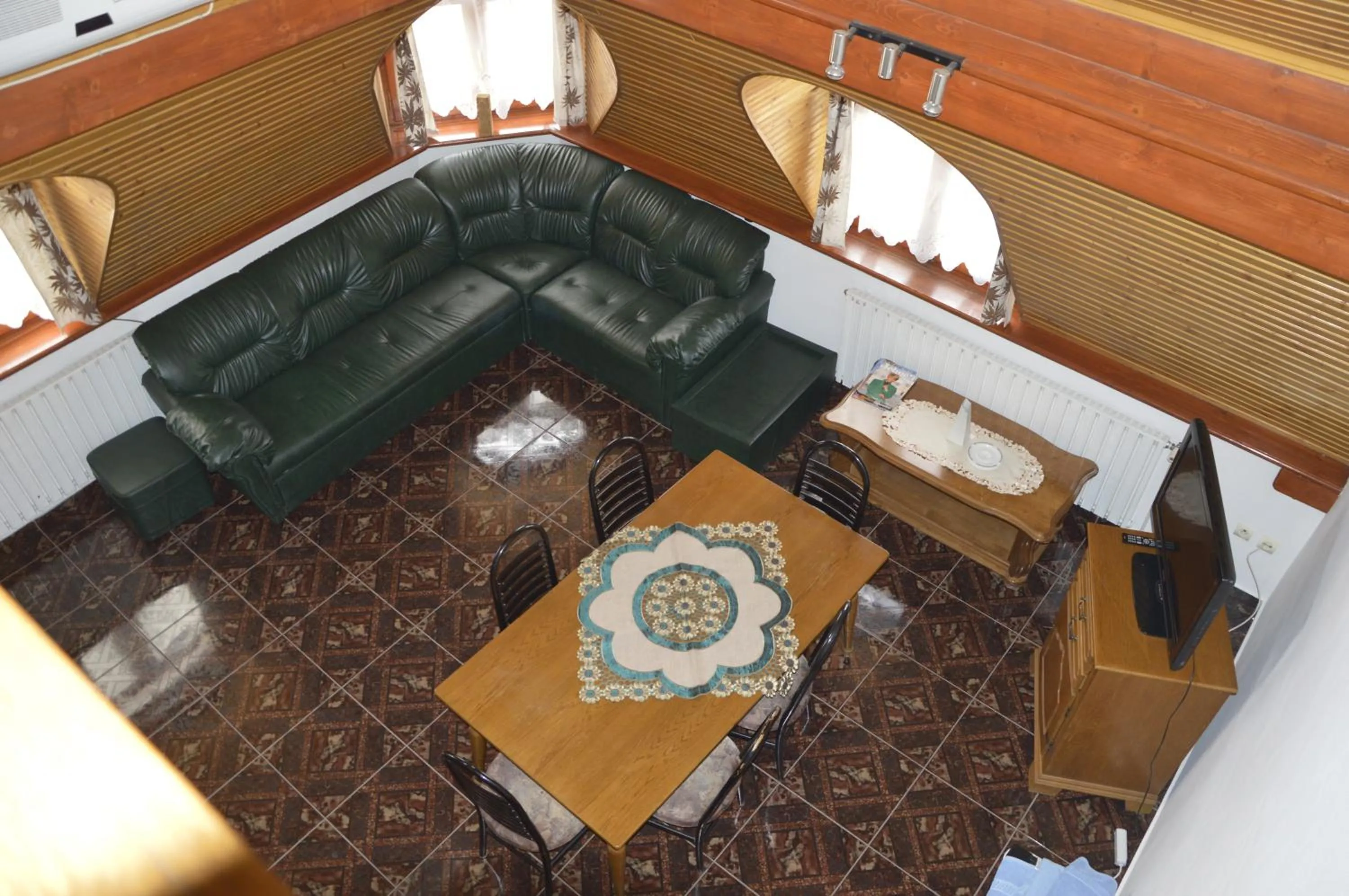 Living room in Motel Buti