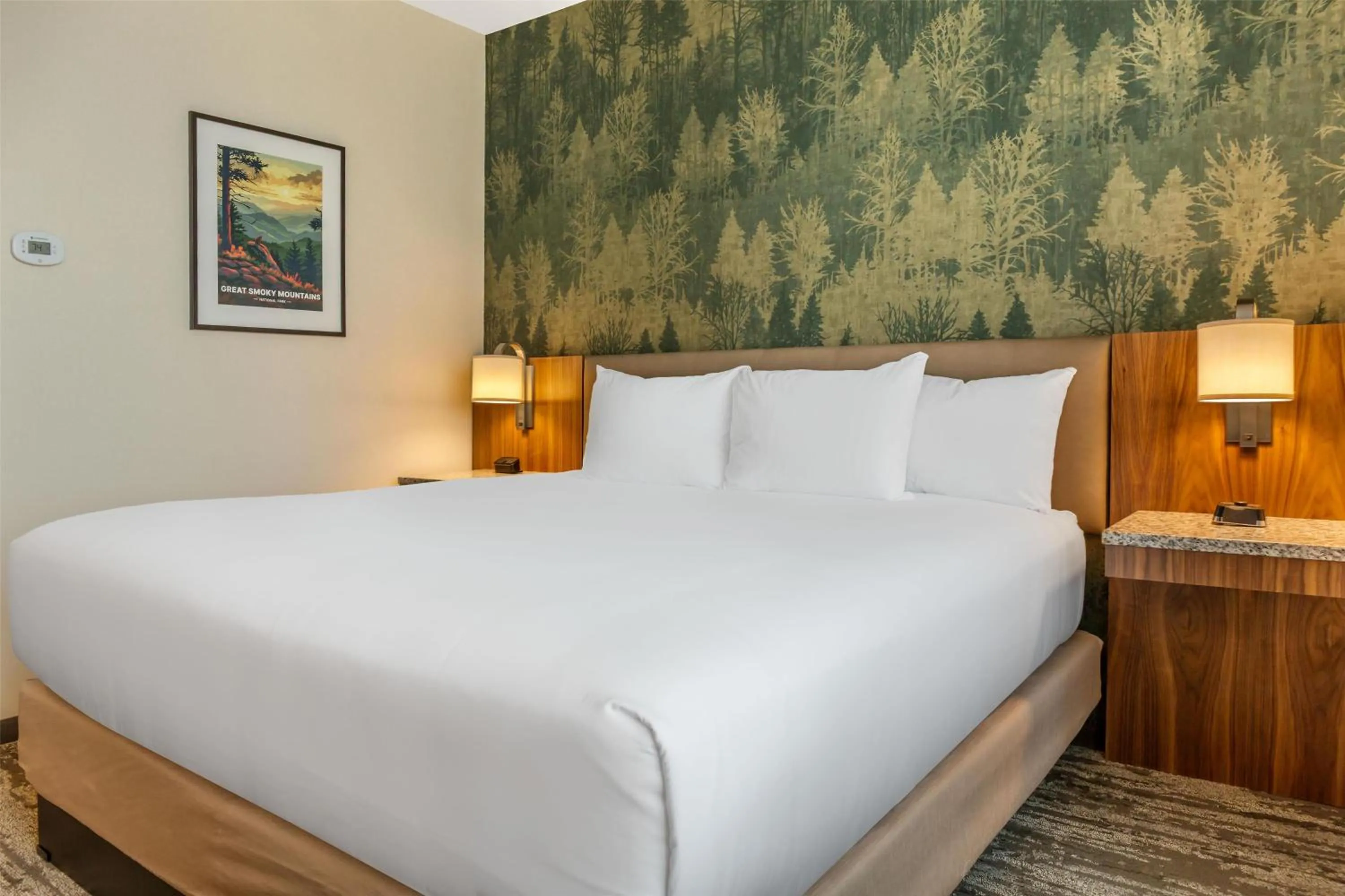 Bedroom, Bed in Drury Plaza Hotel Pigeon Forge