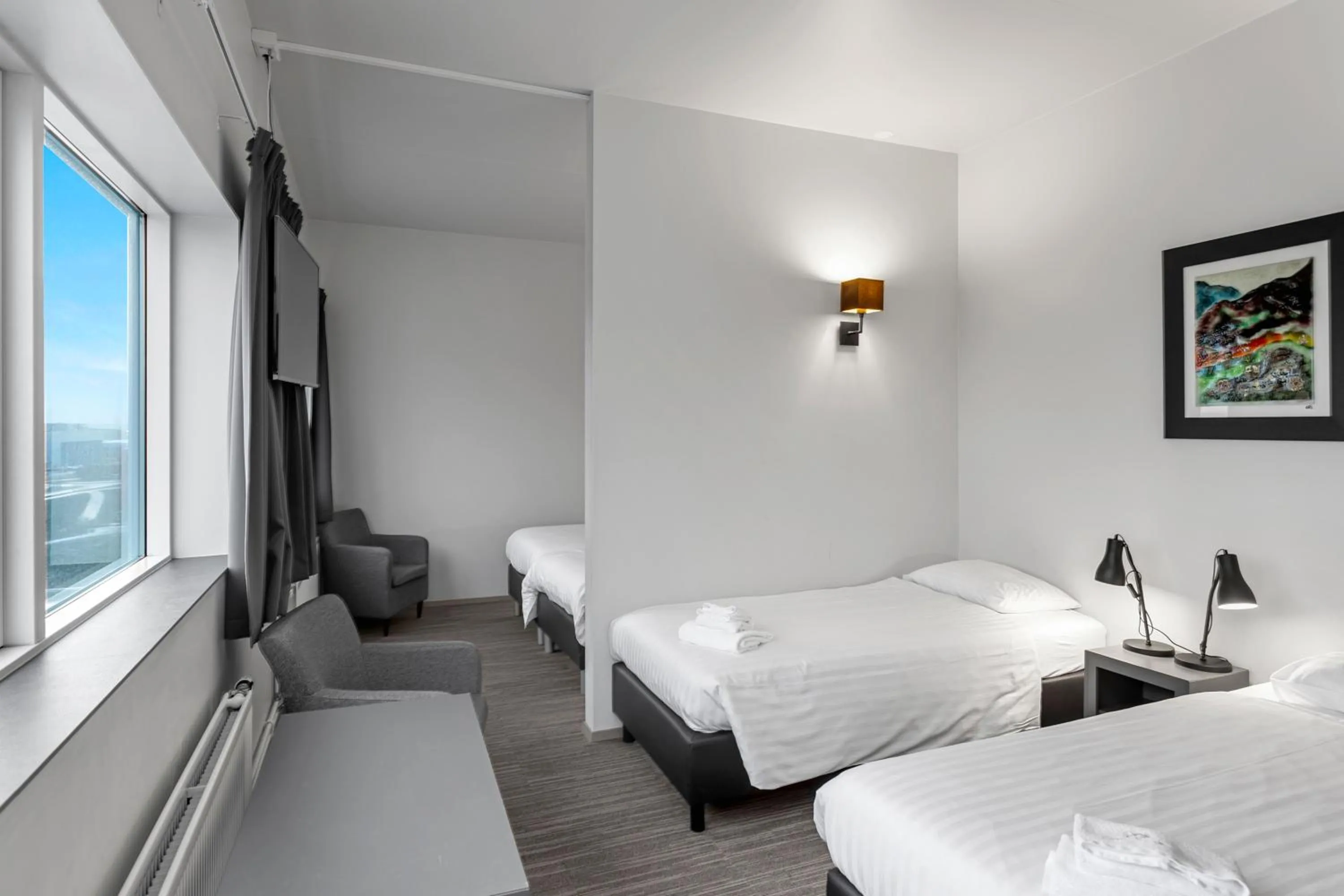 Photo of the whole room, Bed in Hotel Vellir