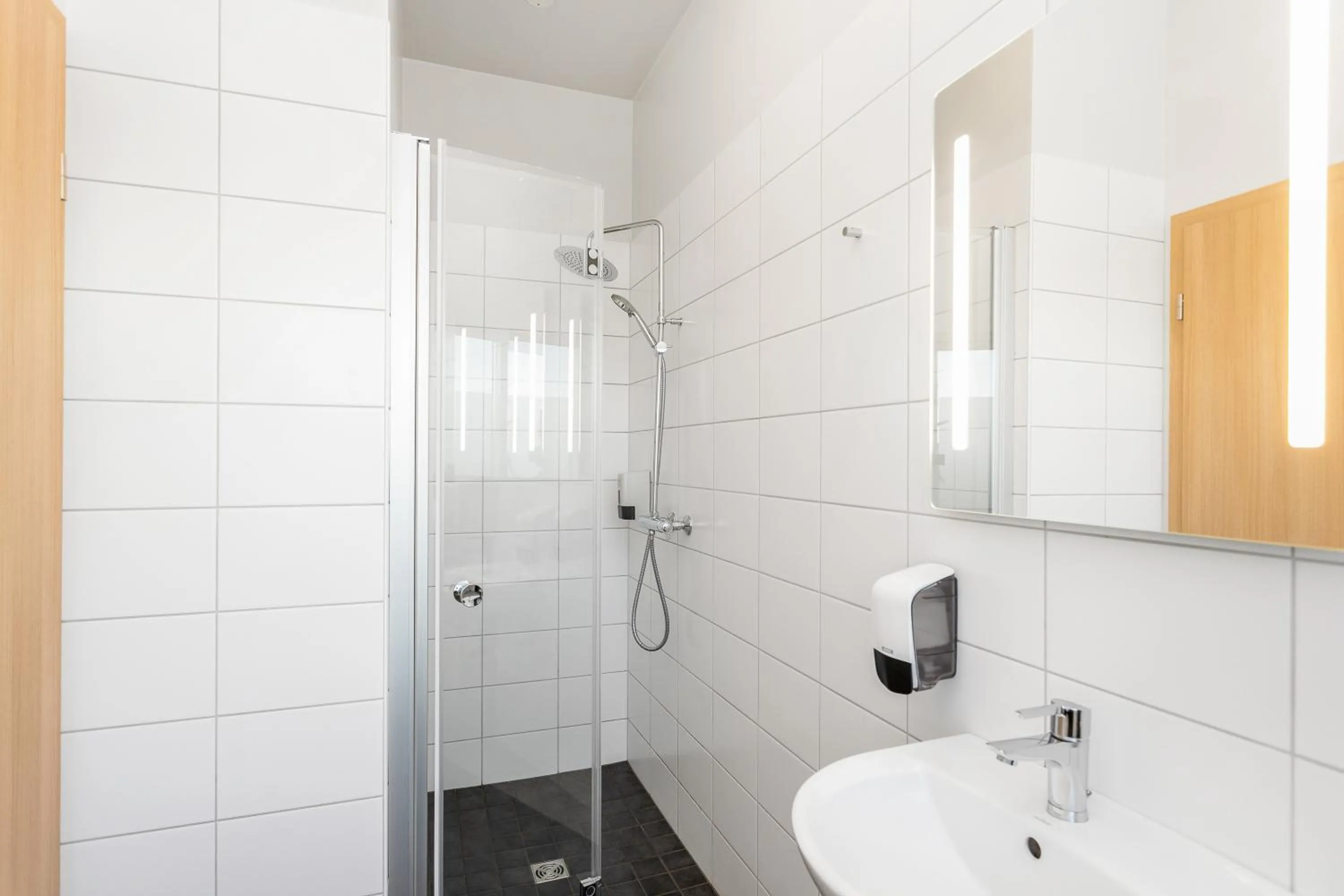 Bathroom in Hotel Vellir