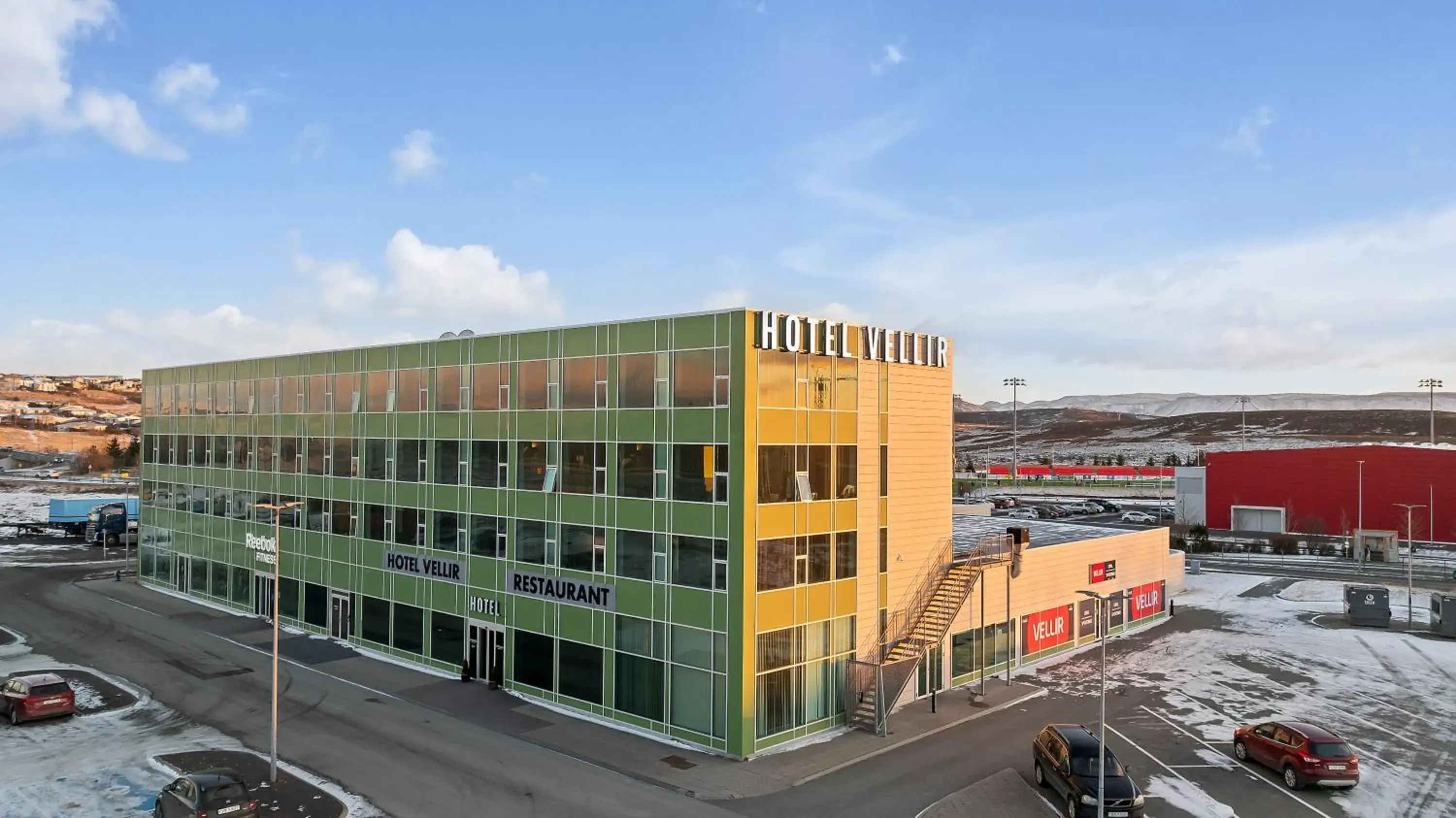 Property building in Hotel Vellir Property building in Hotel Vellir