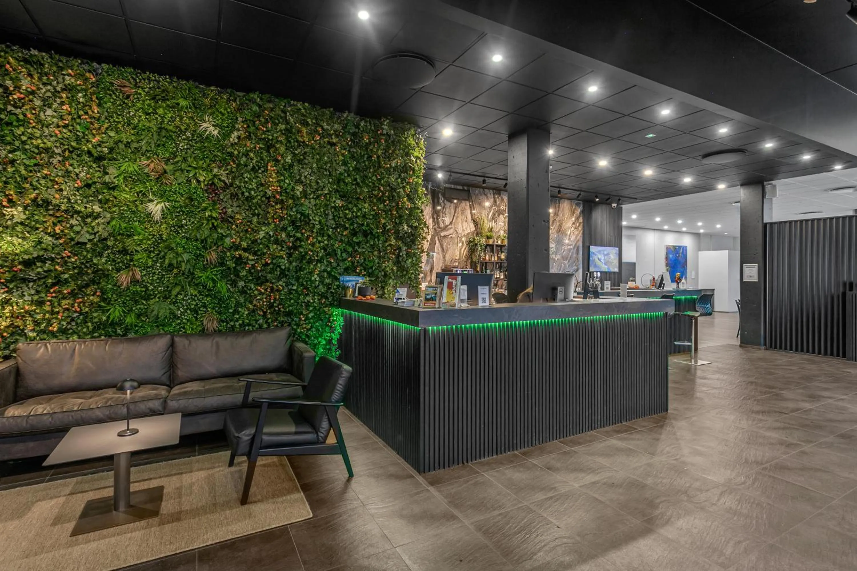 Lobby or reception in Hotel Vellir