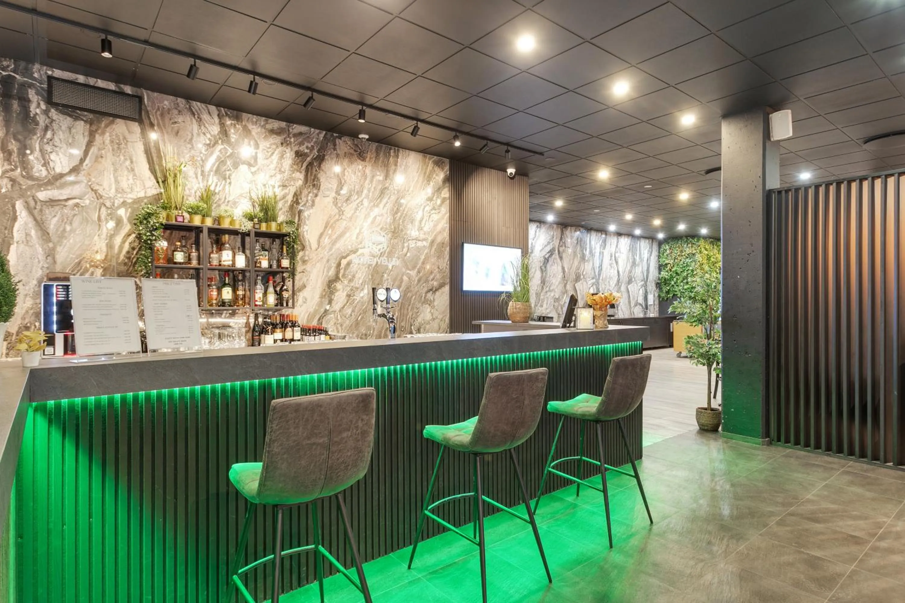 Lounge or bar in Hotel Vellir