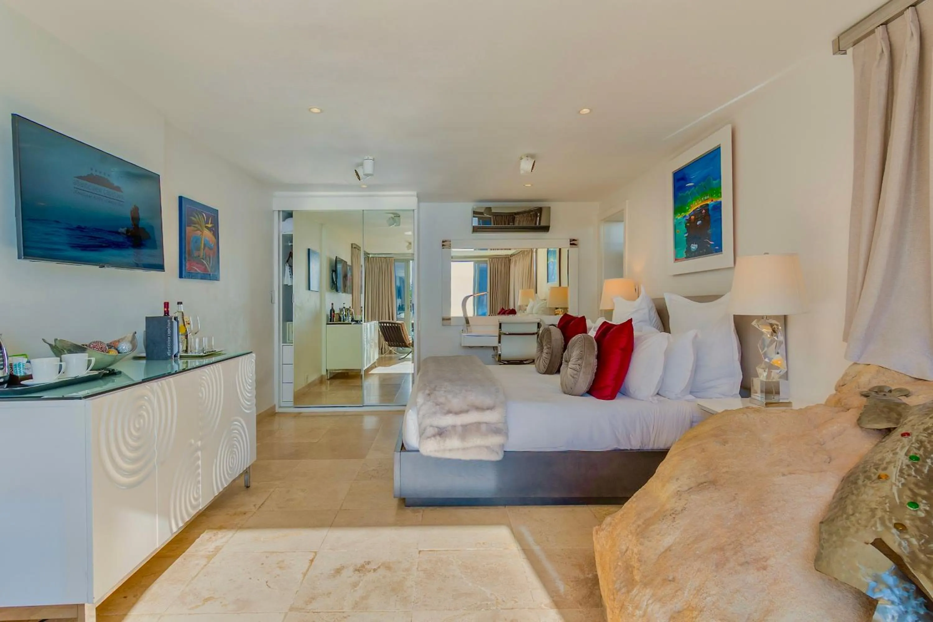 Bedroom in Atlanticview Cape Town Boutique Hotel