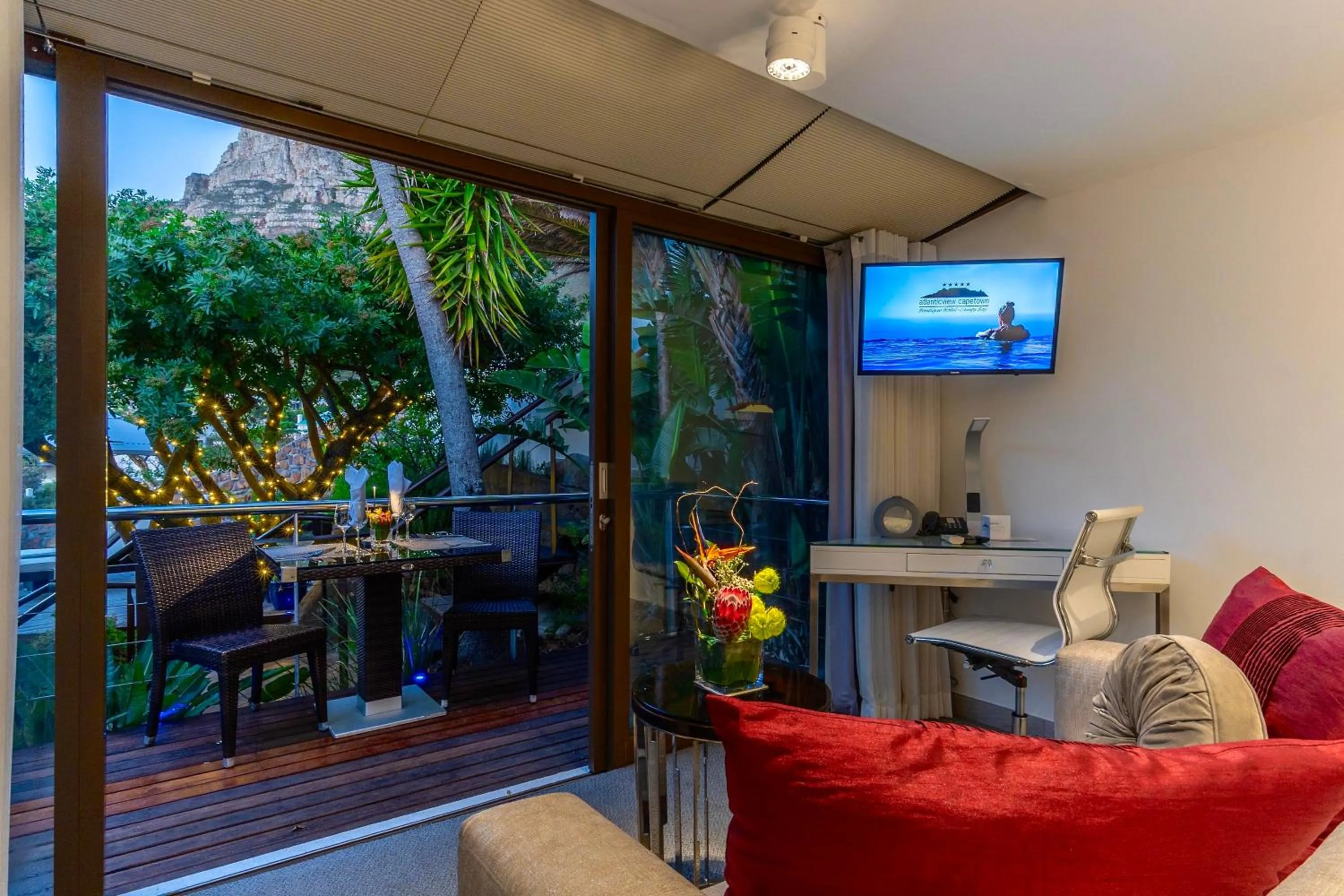 Balcony/Terrace in Atlanticview Cape Town Boutique Hotel