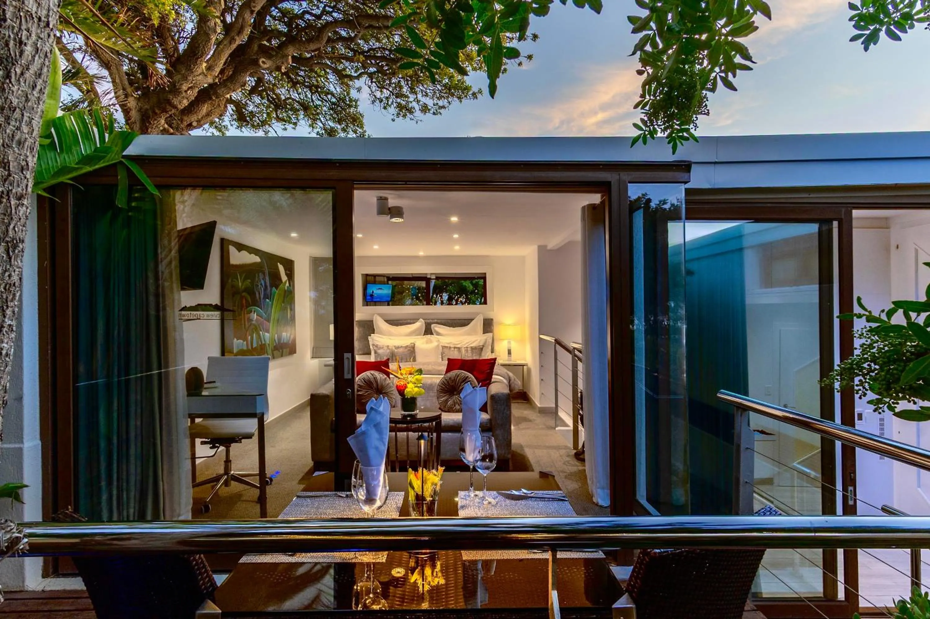 Balcony/Terrace in Atlanticview Cape Town Boutique Hotel