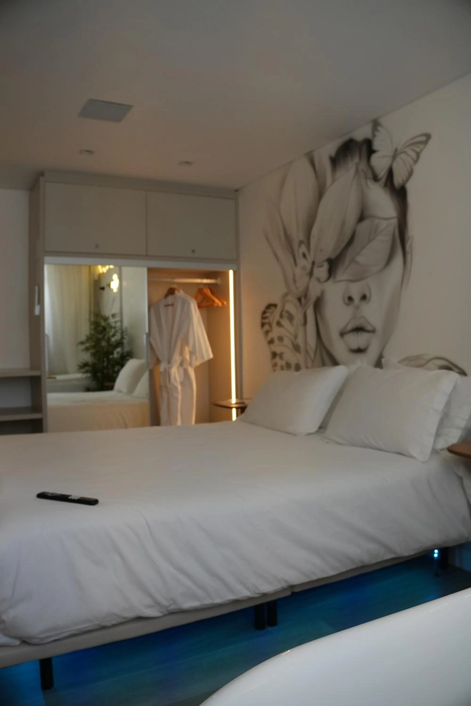 Bed in Up Hotel Boutique