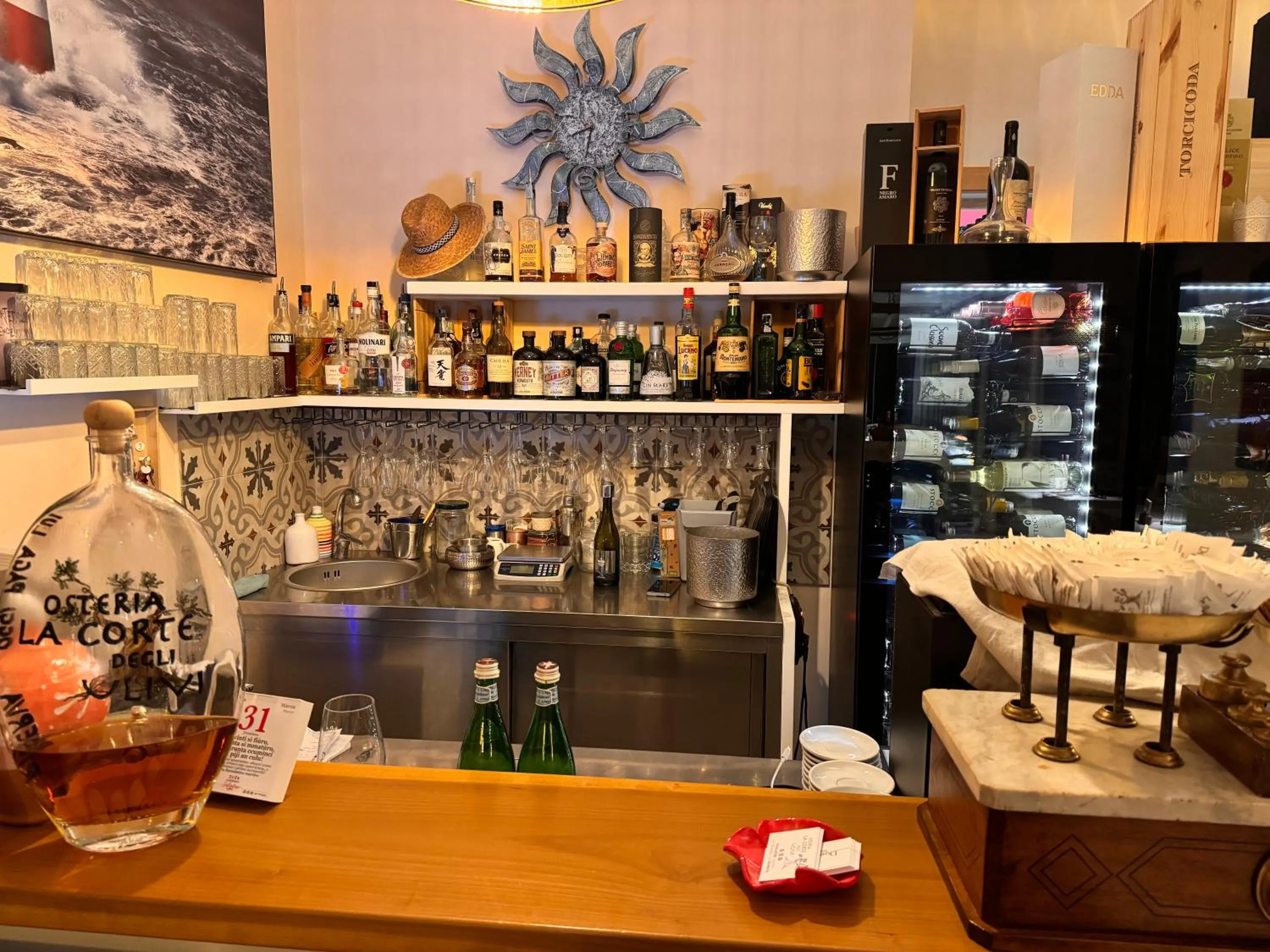 Lounge or bar in B&B DonnaLina