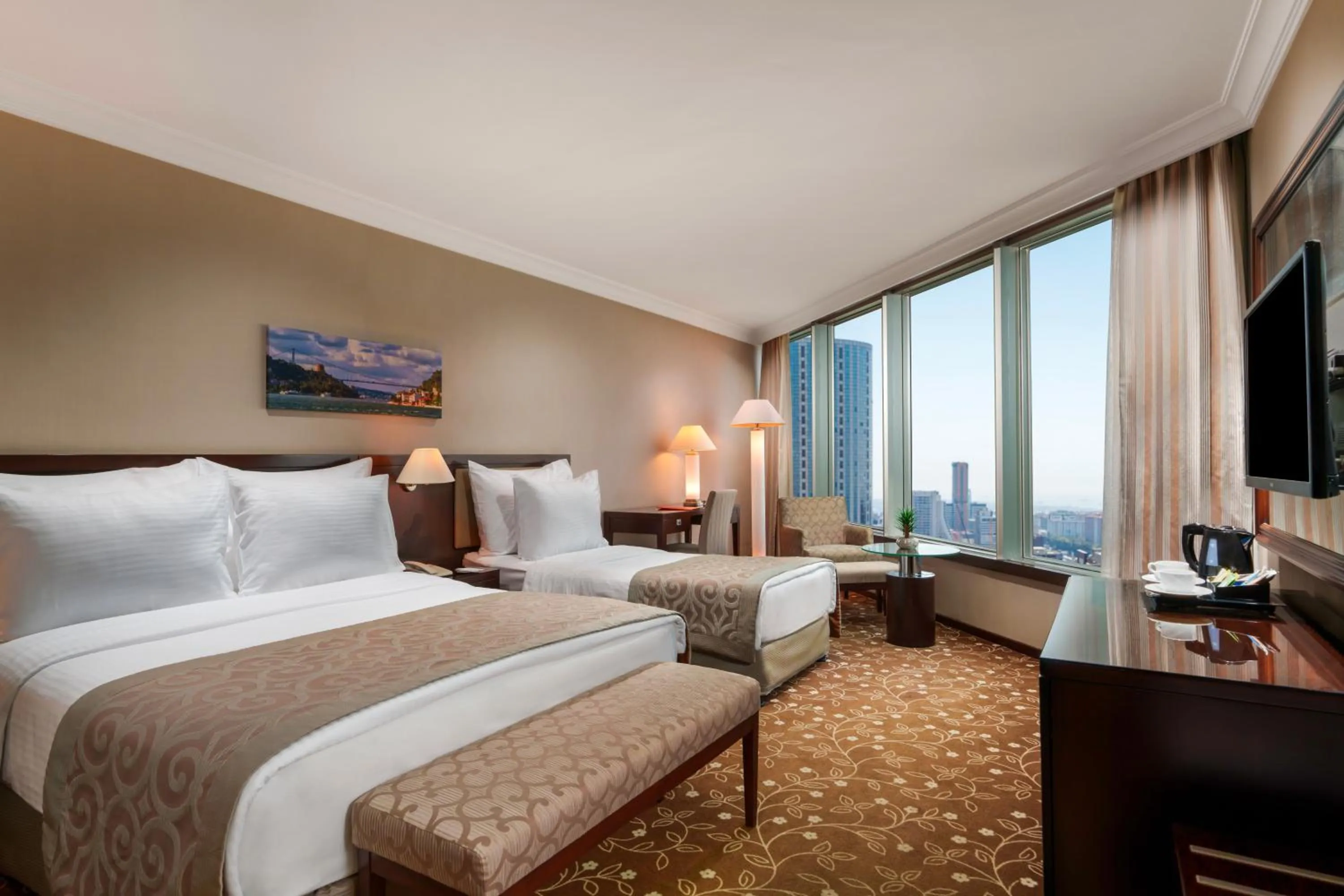 Bed in Kaya İstanbul Fair & Convention