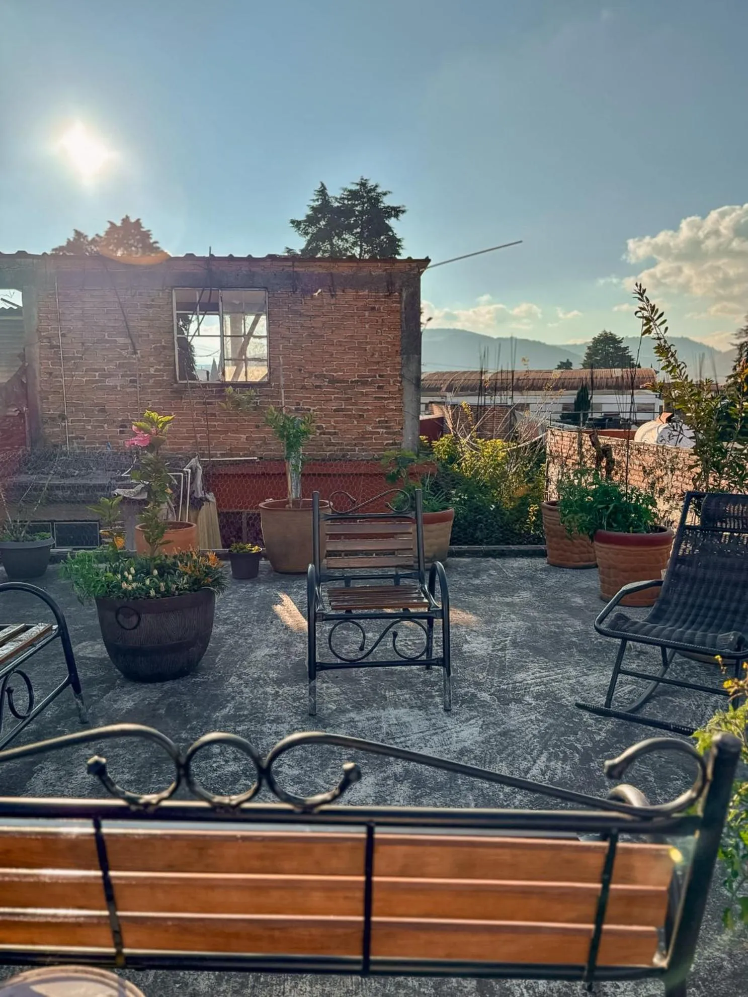 Balcony/Terrace in SiempreViva Hospedaje By GEstores