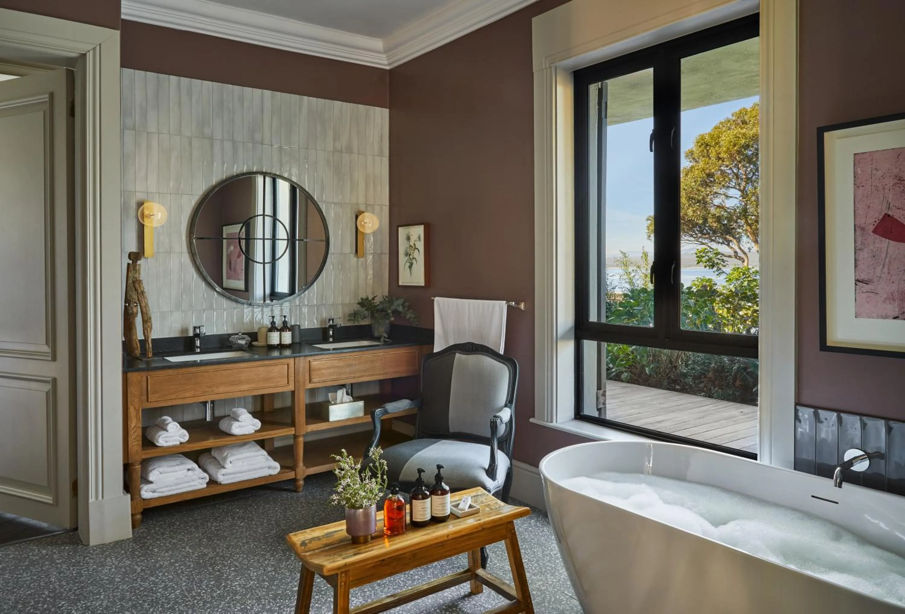 Natural landscape in The Thatch House Boutique Hotel, Hermanus