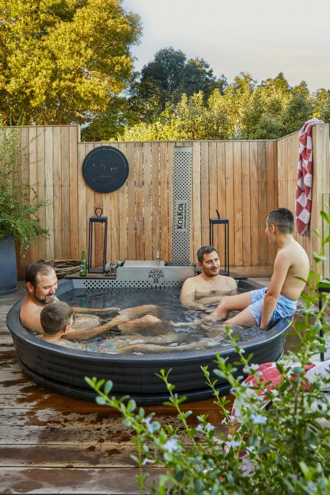 Natural landscape in The Thatch House Boutique Hotel, Hermanus