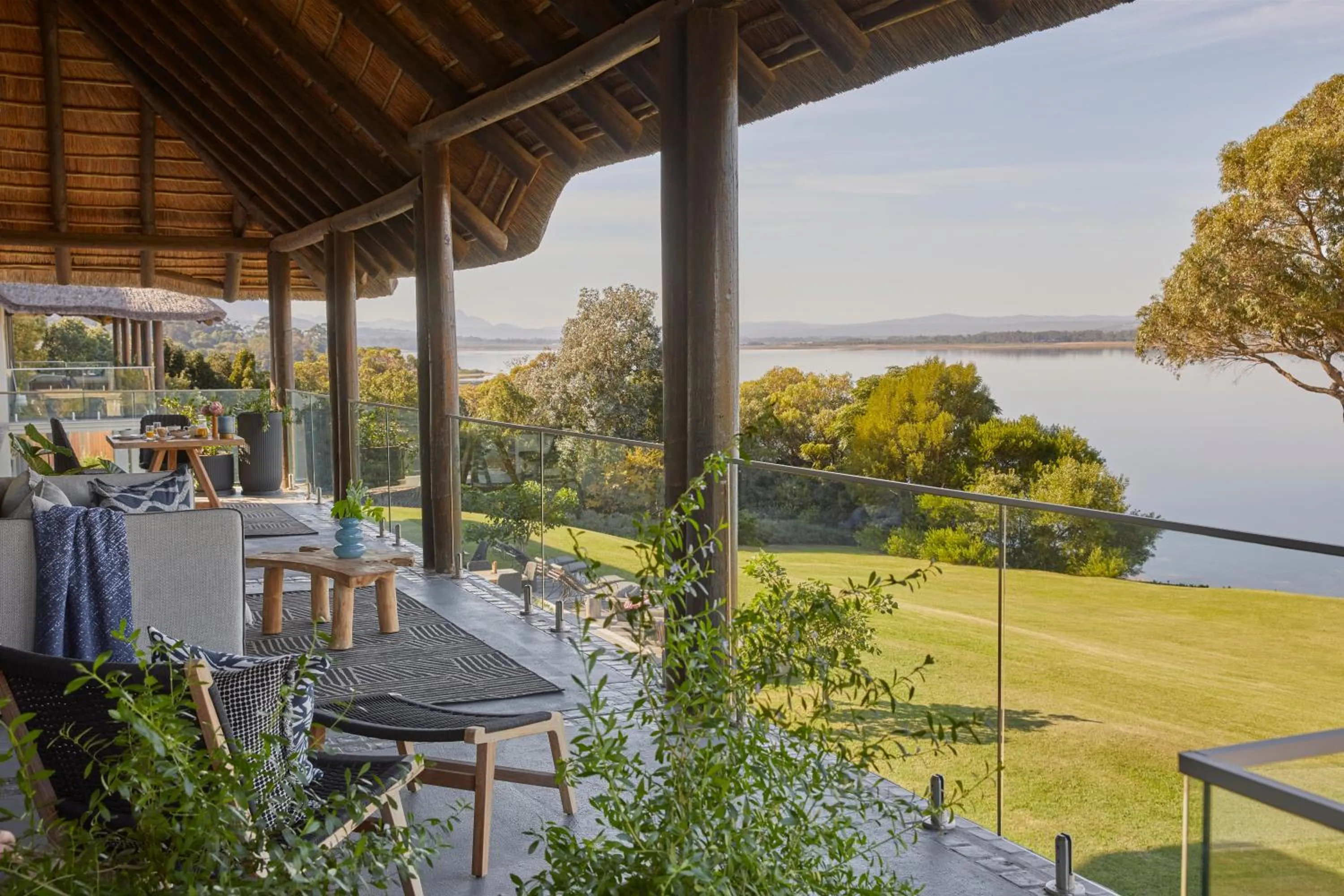 Patio in The Thatch House Boutique Hotel, Hermanus
