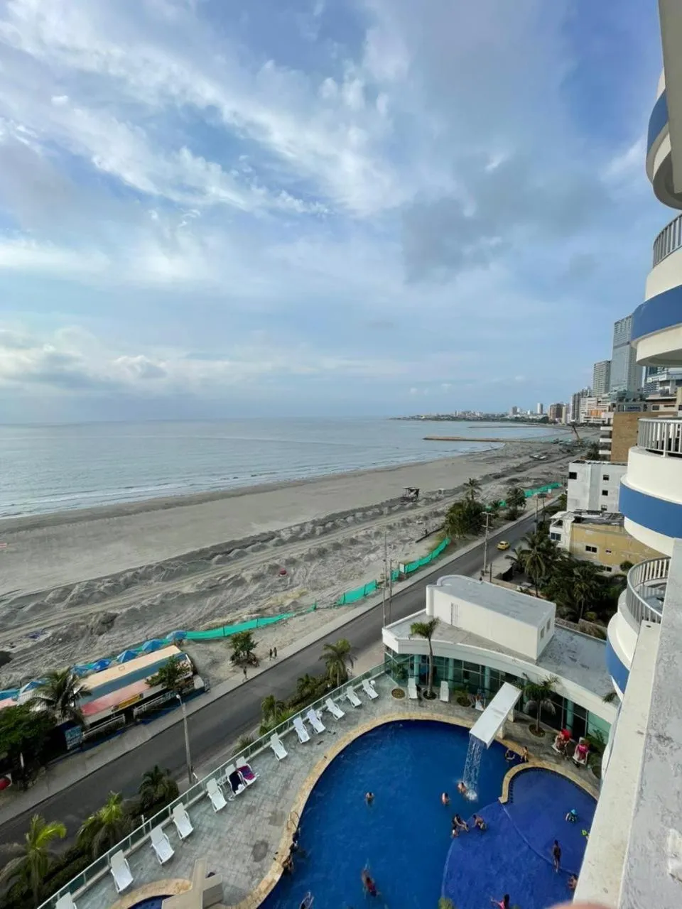 Apartamentos frente al Mar