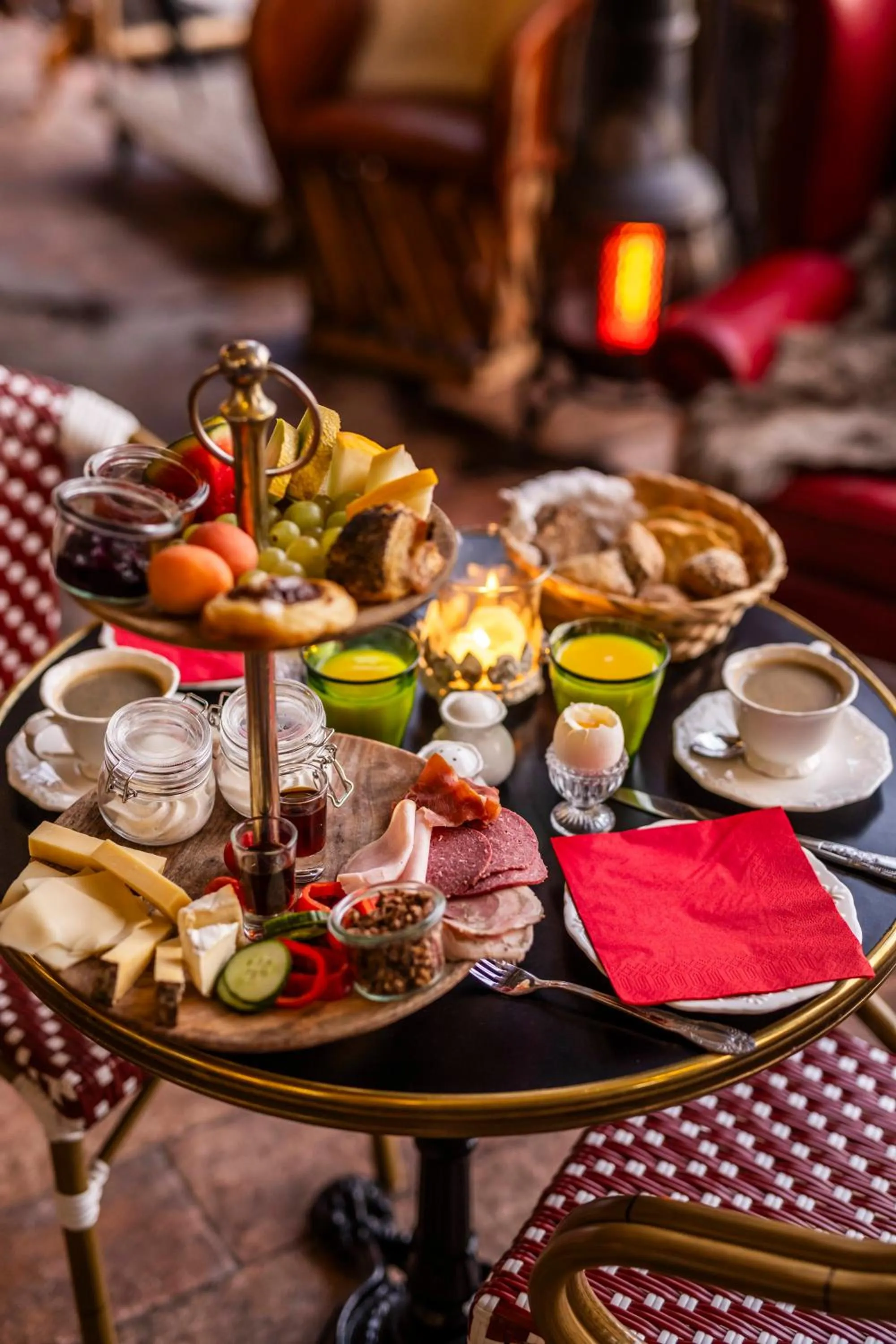 Breakfast in Boutique Hotel Postgården