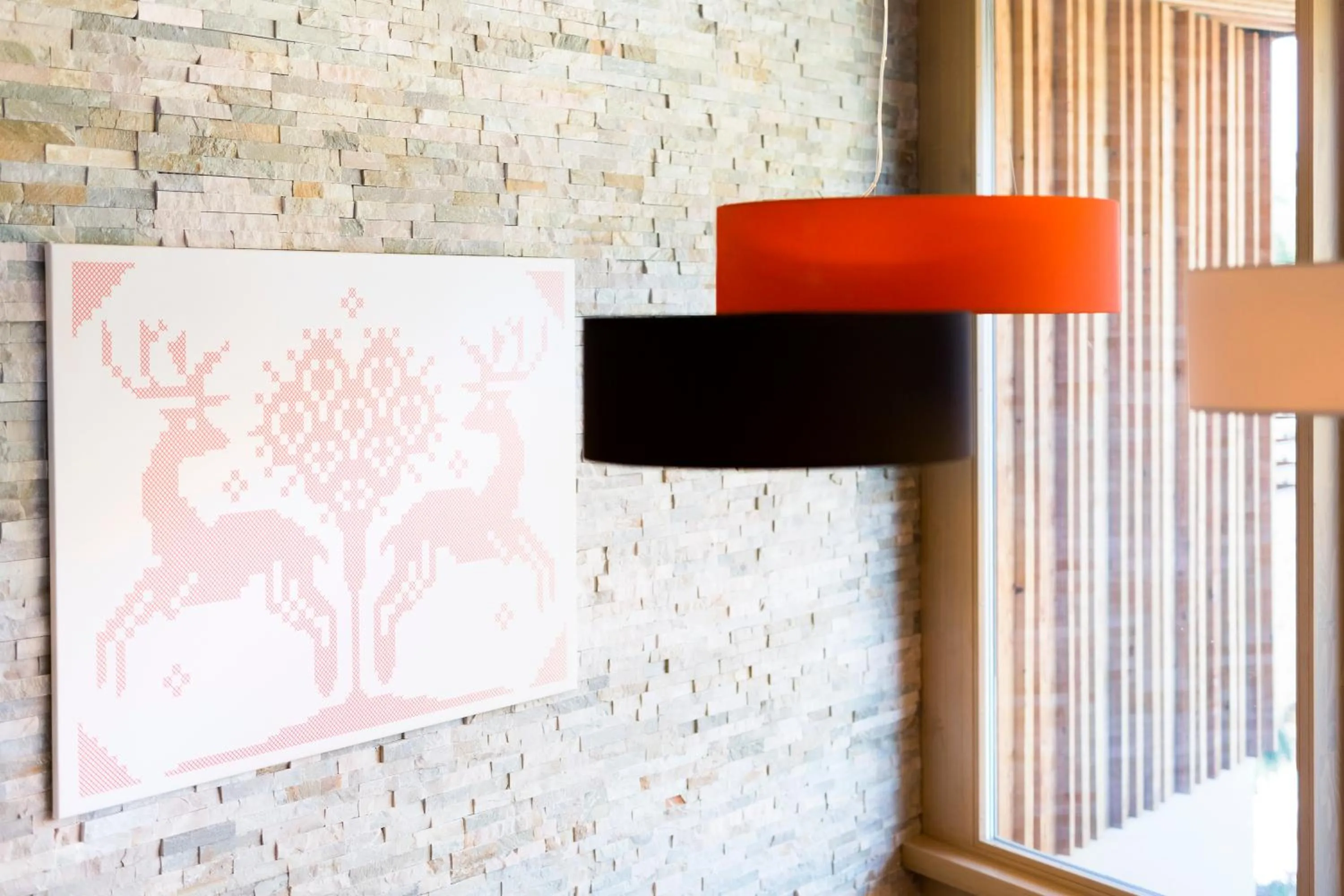 Decorative detail in JUFA Hotel Annaberg