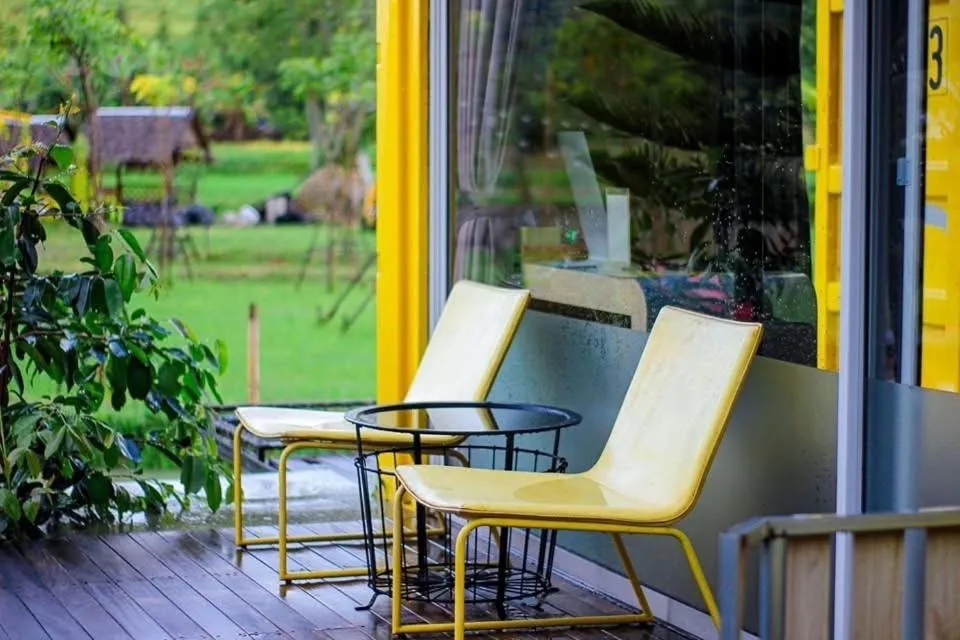 Patio in Chick Resort Khao Kho