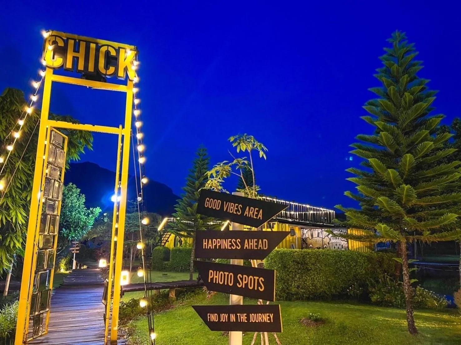 Natural landscape in Chick Resort Khao Kho