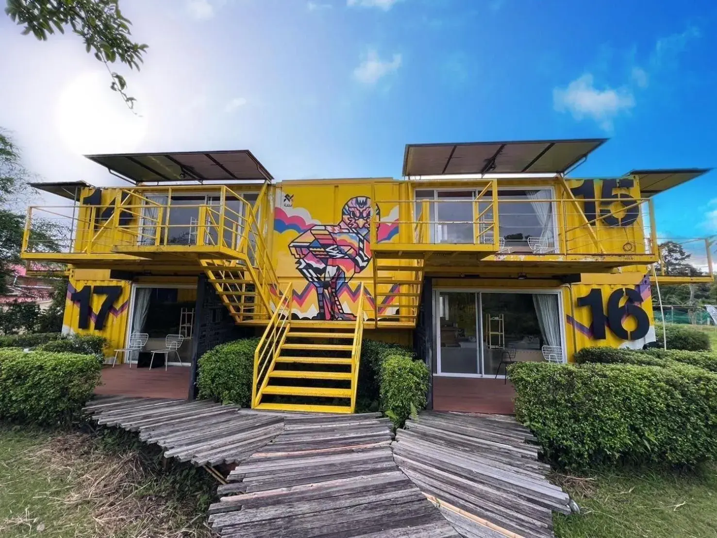 Property building in Chick Resort Khao Kho Property building in Chick Resort Khao Kho