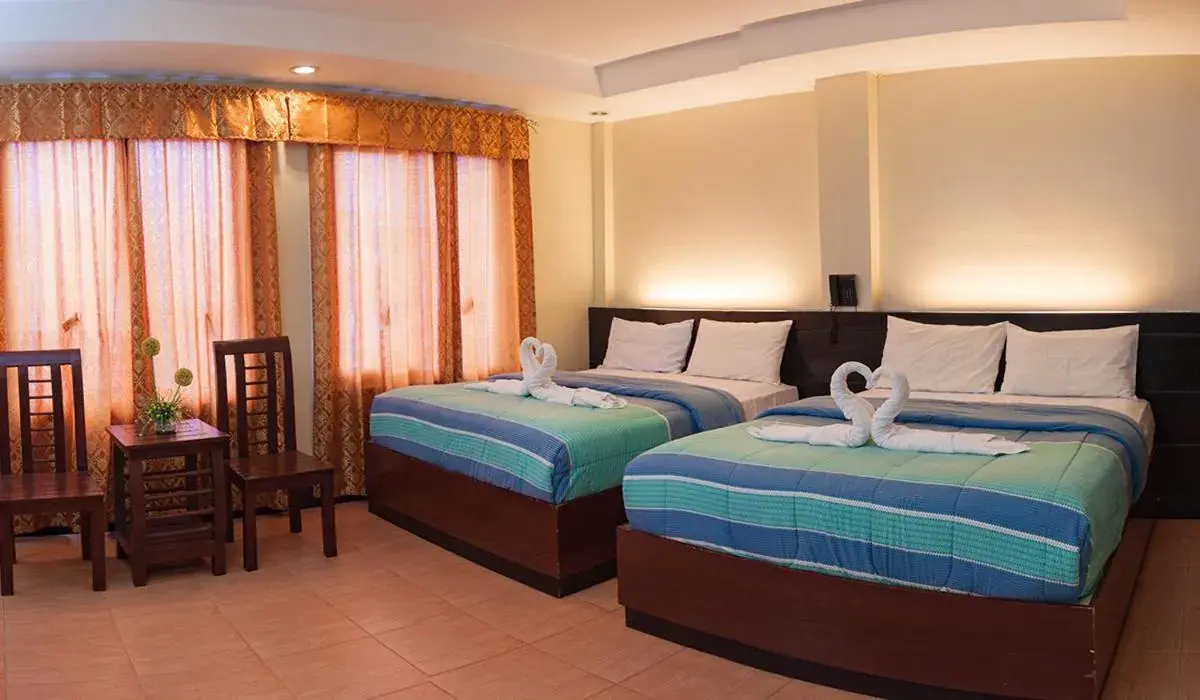 Bed in Siayan Travellers Inn Bed in Siayan Travellers Inn