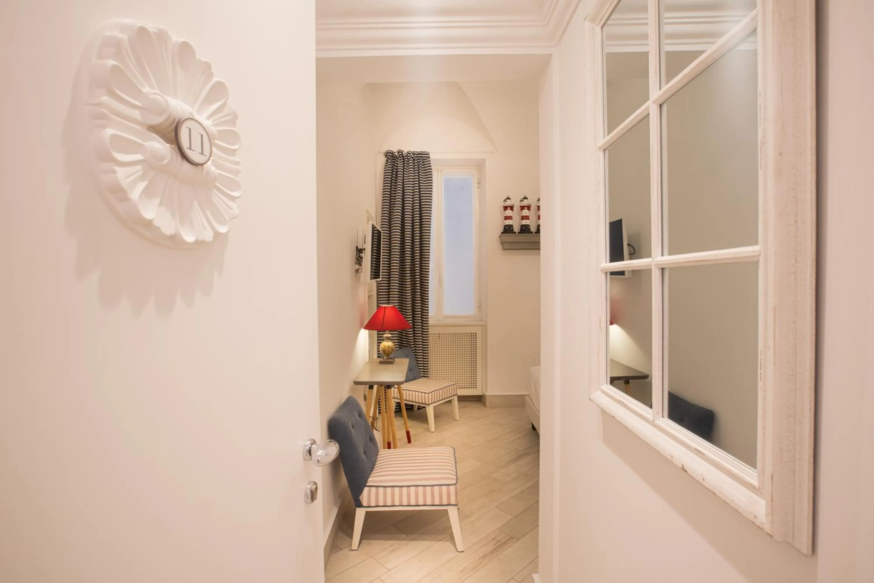 Bed in Hotel Marina Charming Rooms