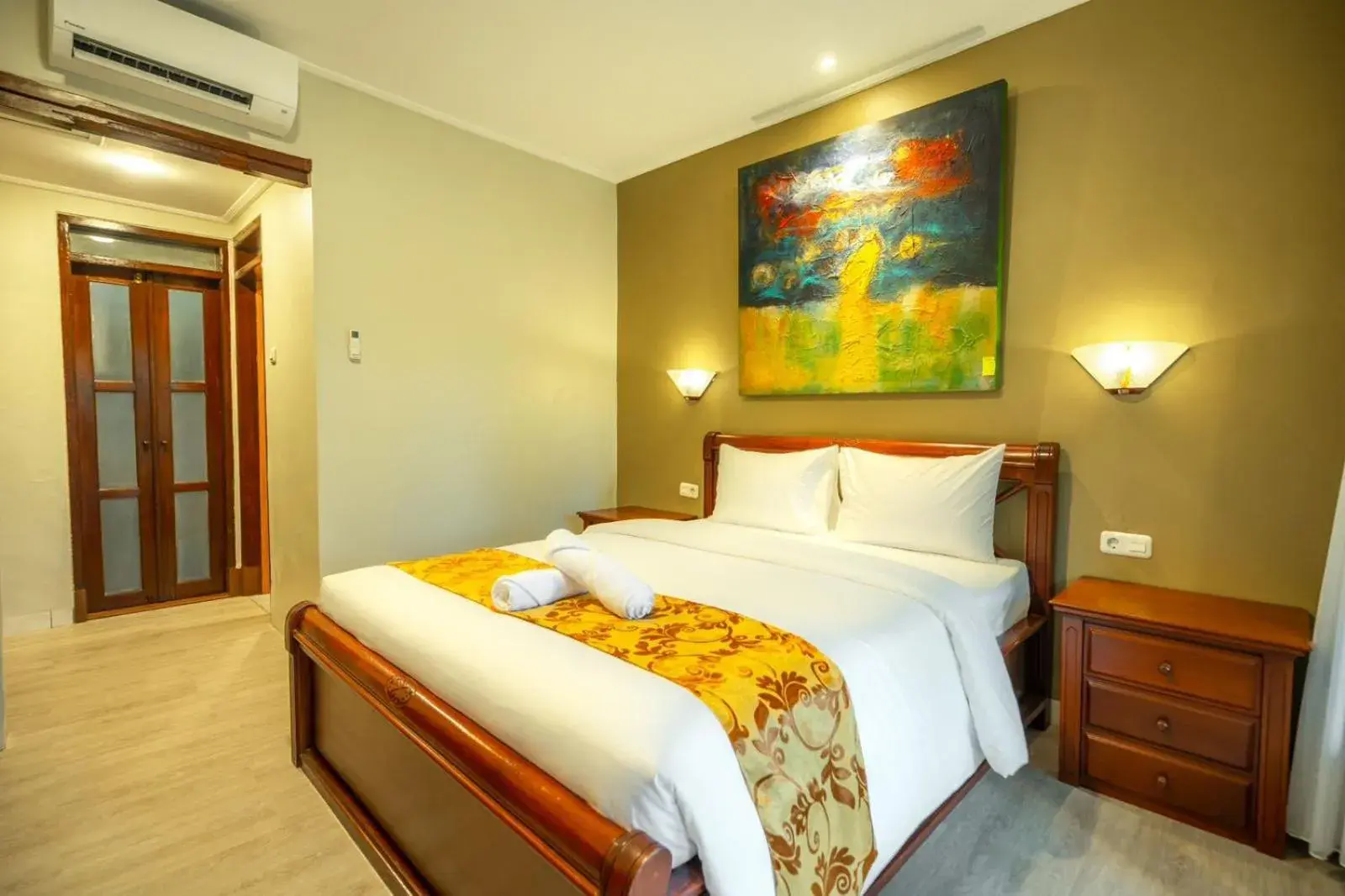 Bedroom, Bed in The Central Lovina Hotel & Restaurant Bedroom, Bed in The Central Lovina Hotel & Restaurant