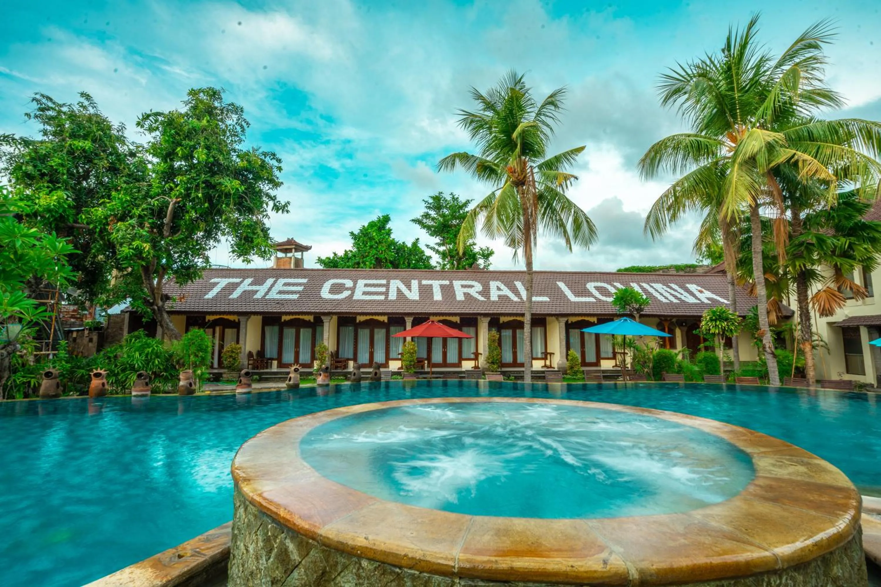 Swimming pool in The Central Lovina Hotel & Restaurant