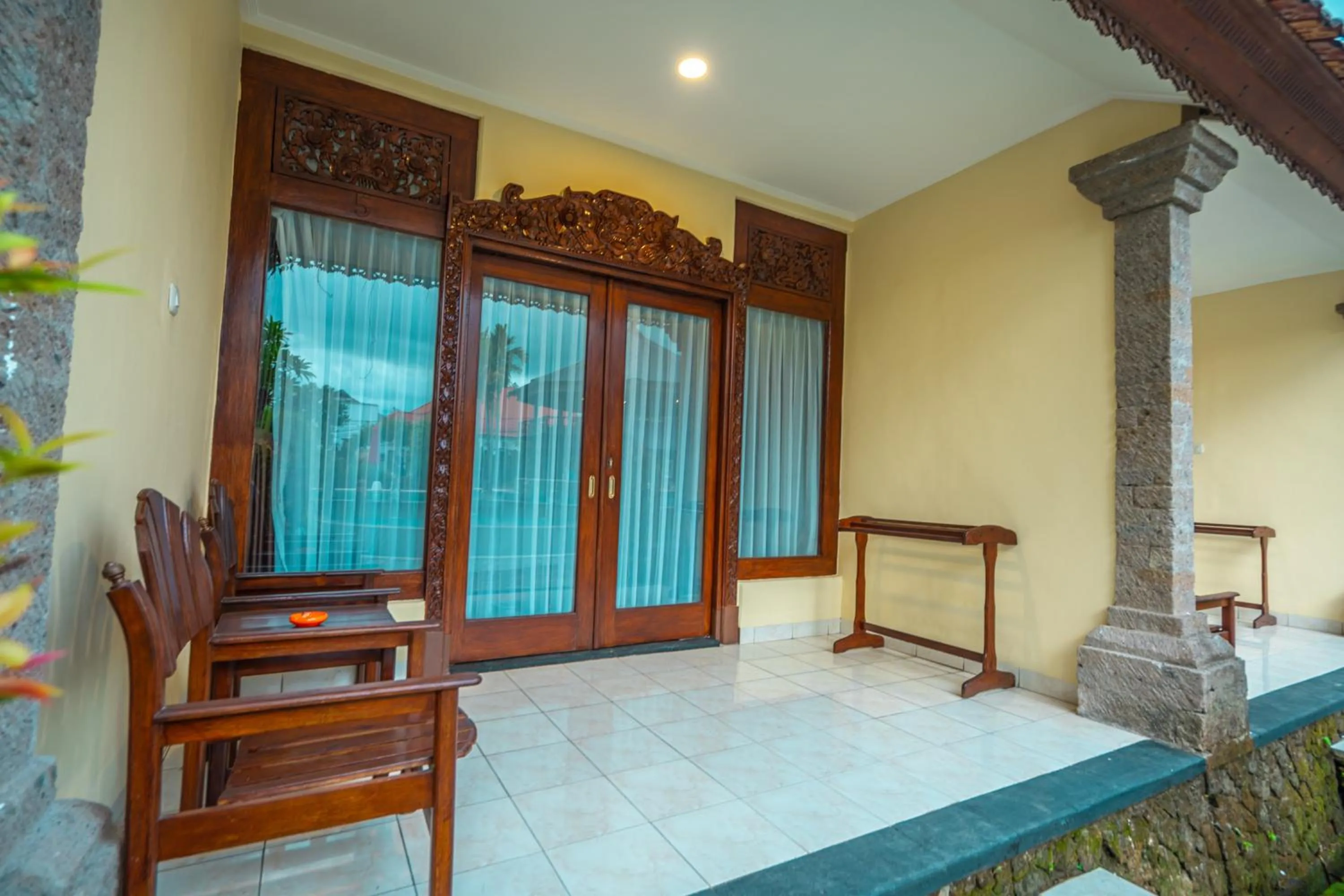 Balcony/Terrace in The Central Lovina Hotel & Restaurant