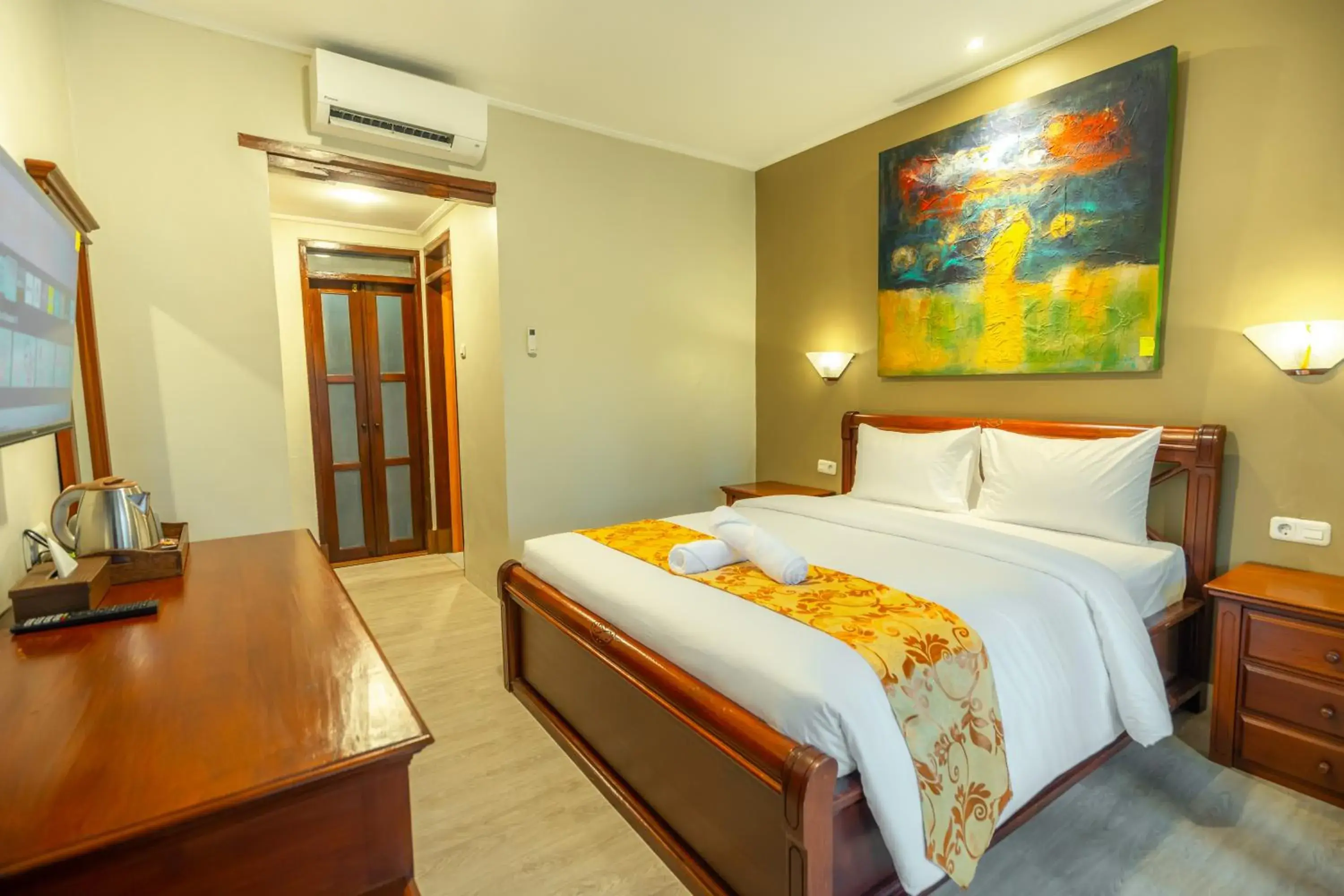 Bedroom, Bed in The Central Lovina Hotel & Restaurant Bedroom, Bed in The Central Lovina Hotel & Restaurant