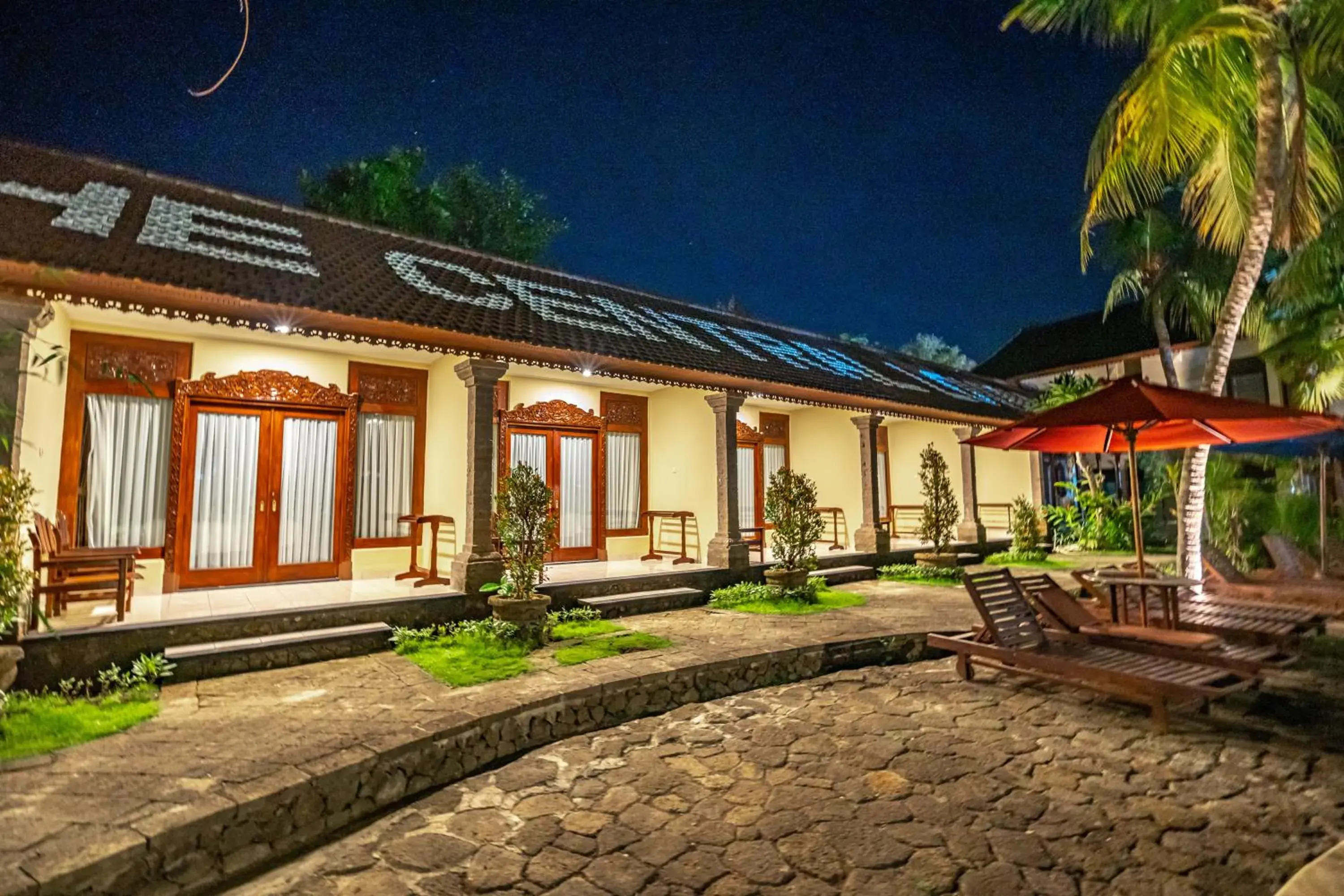 Garden in The Central Lovina Hotel & Restaurant Garden in The Central Lovina Hotel & Restaurant