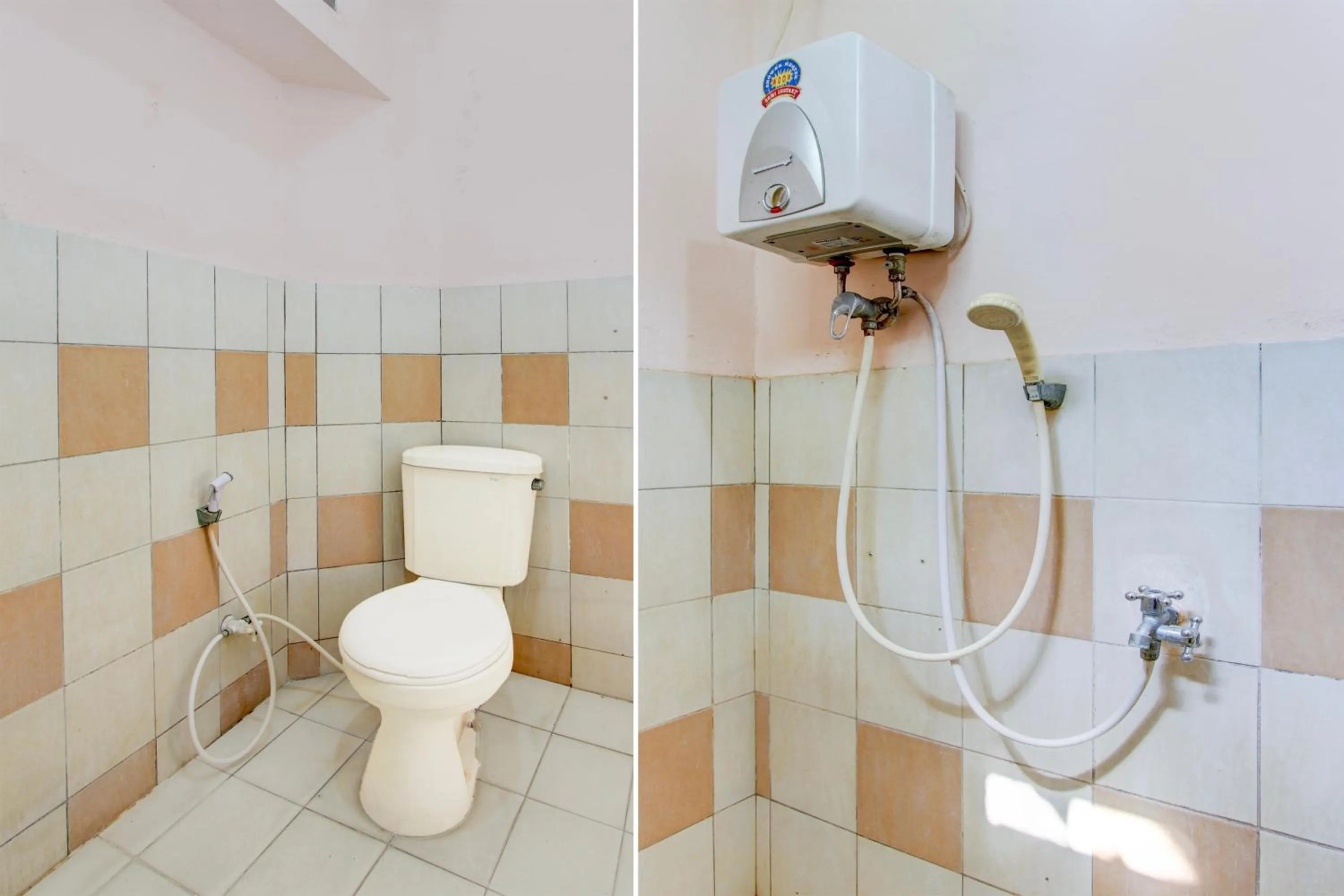 Bathroom in Collection O Simpang Lima Near Simpang Lima Semarang Formerly Hotel Eben Haezer