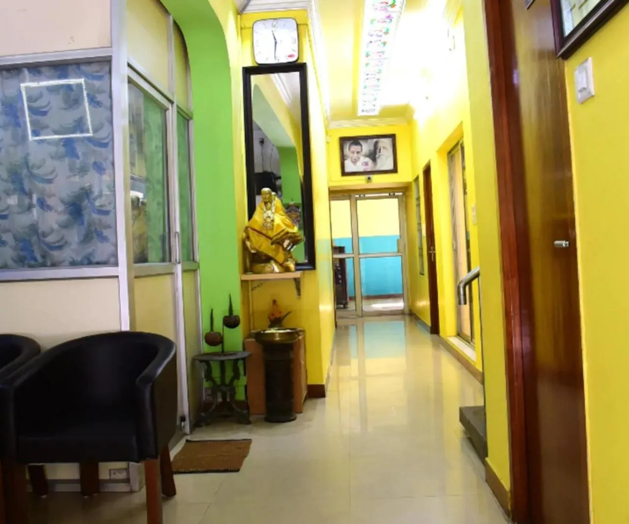 Lobby or reception in Malar Residencee