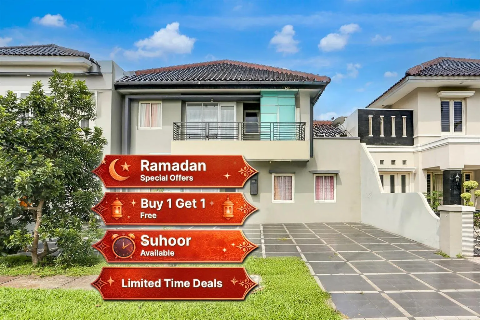 Property building in Hotel O Tangerang Near Supermall Karawaci Formerly Bromo 18