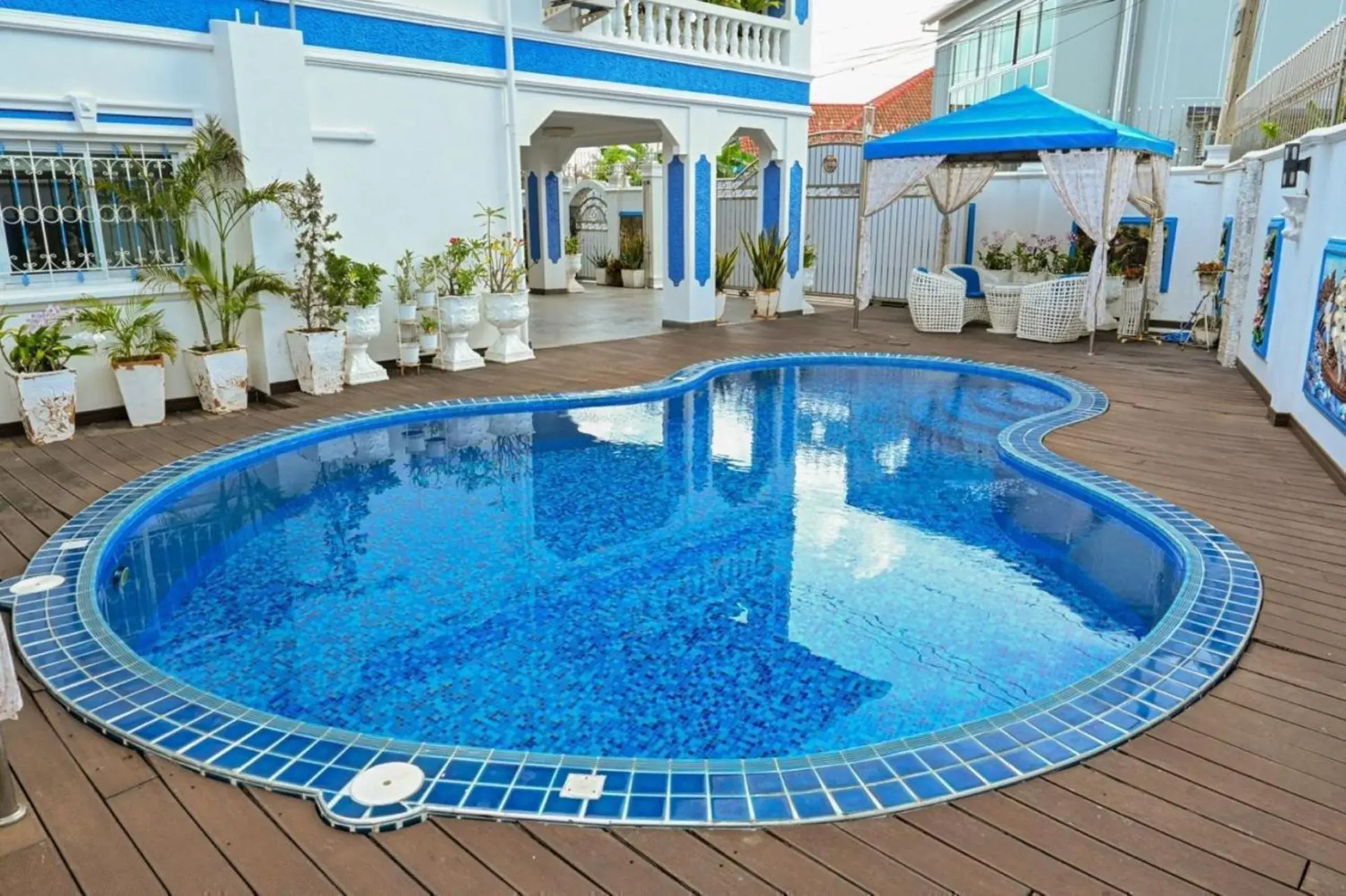 Pool view in Ishara Villa Pool view in Ishara Villa