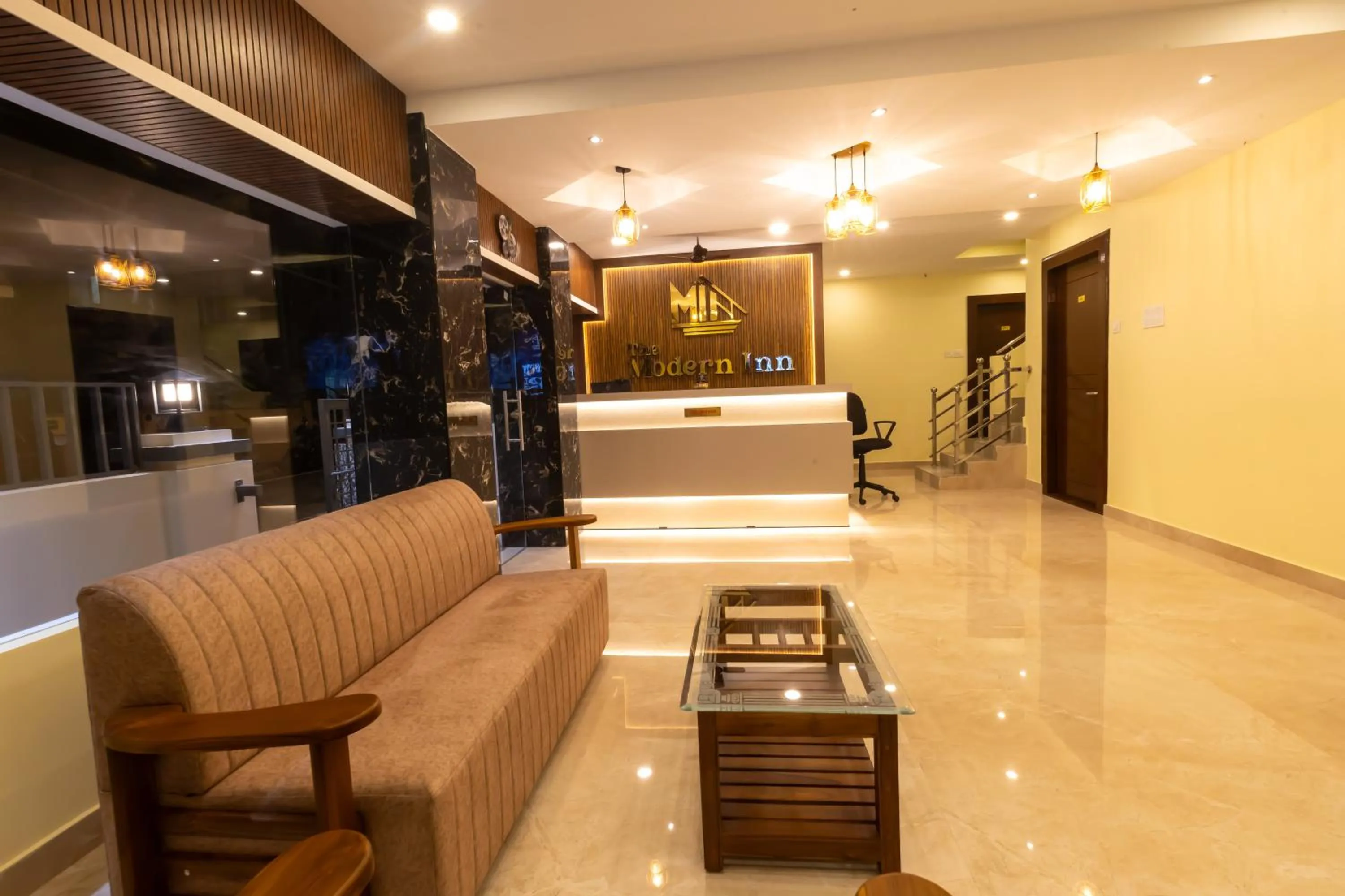 Living room in The Modern Inn