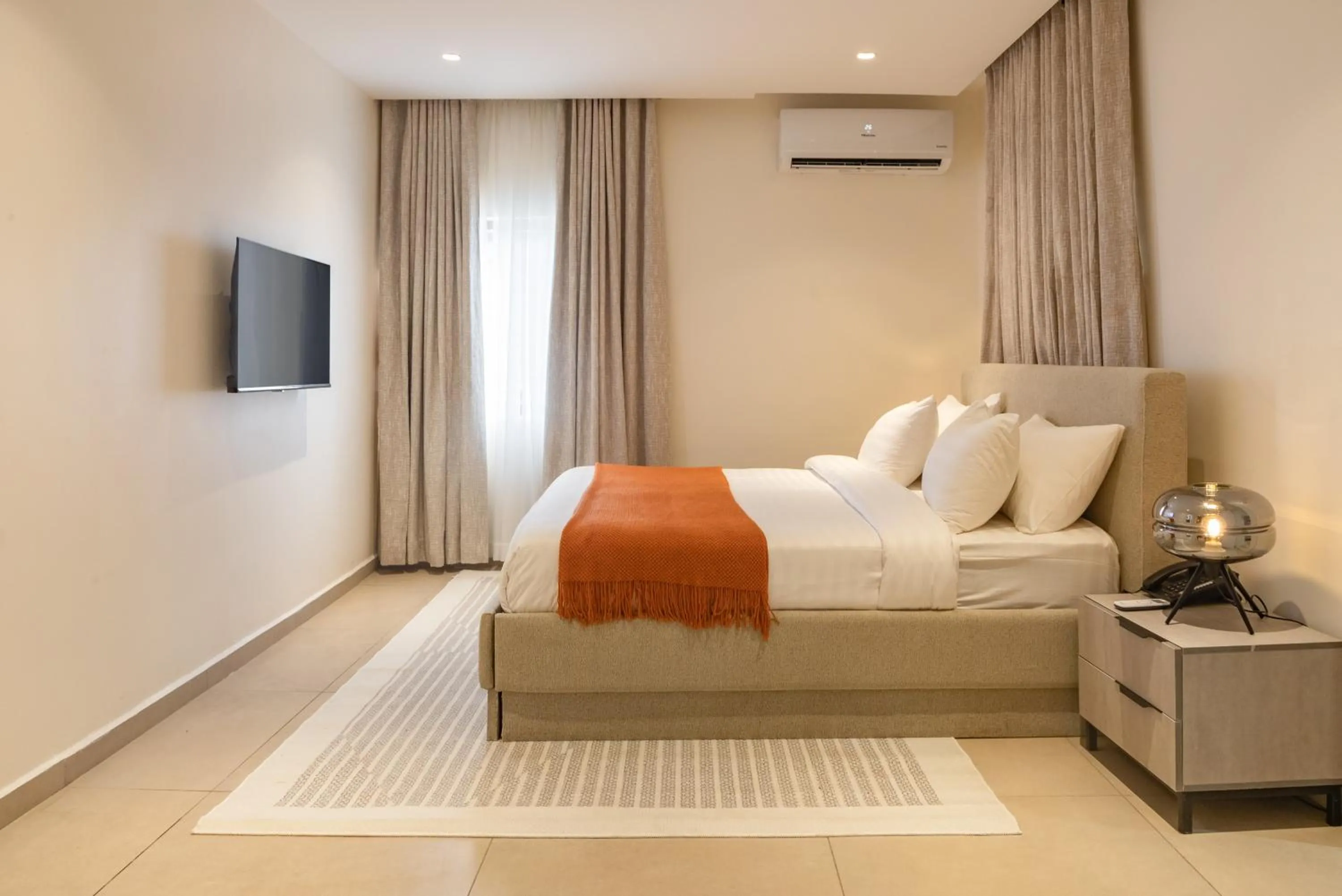 Bed in Clay House by Husk Collection