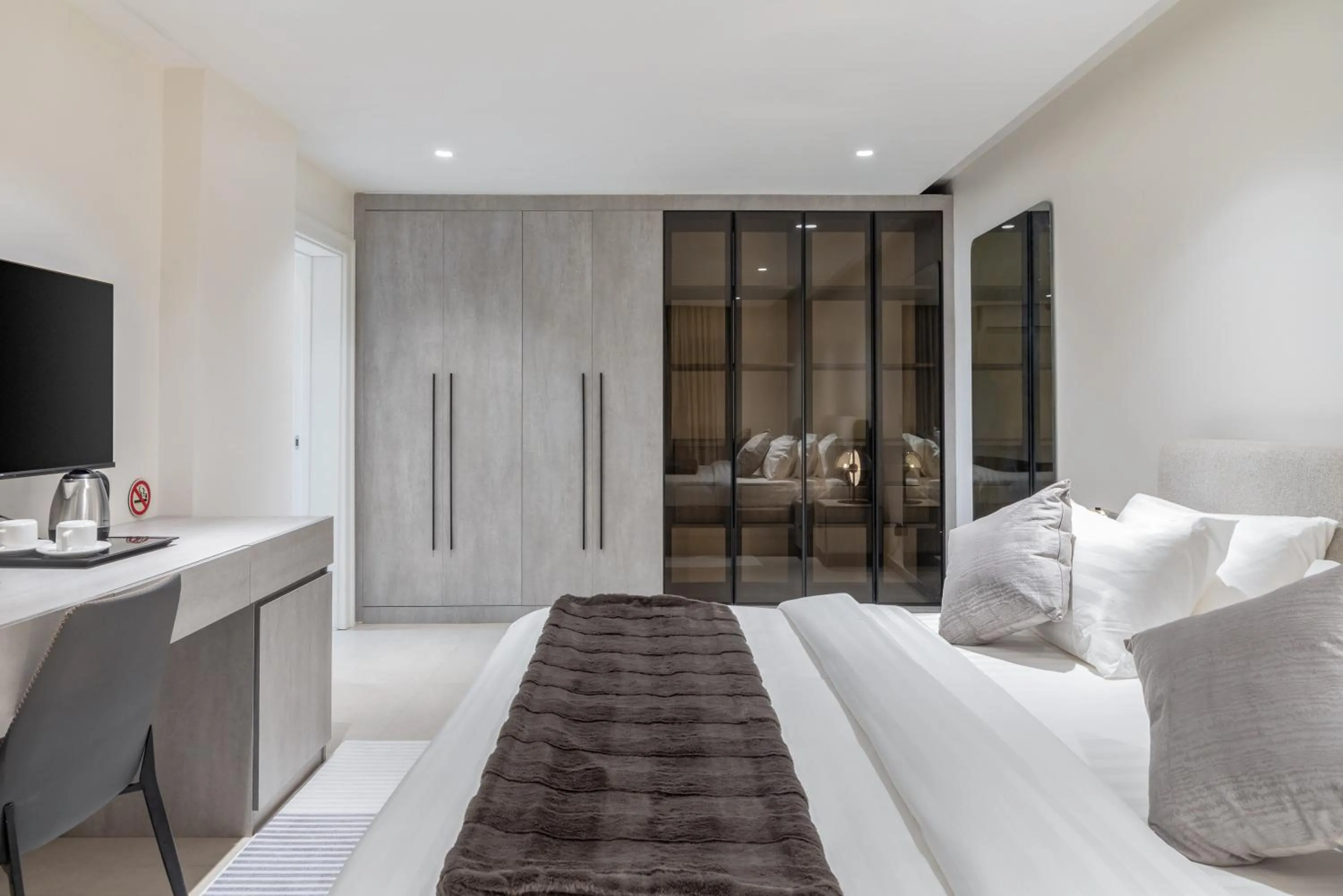 Bed in Clay House by Husk Collection