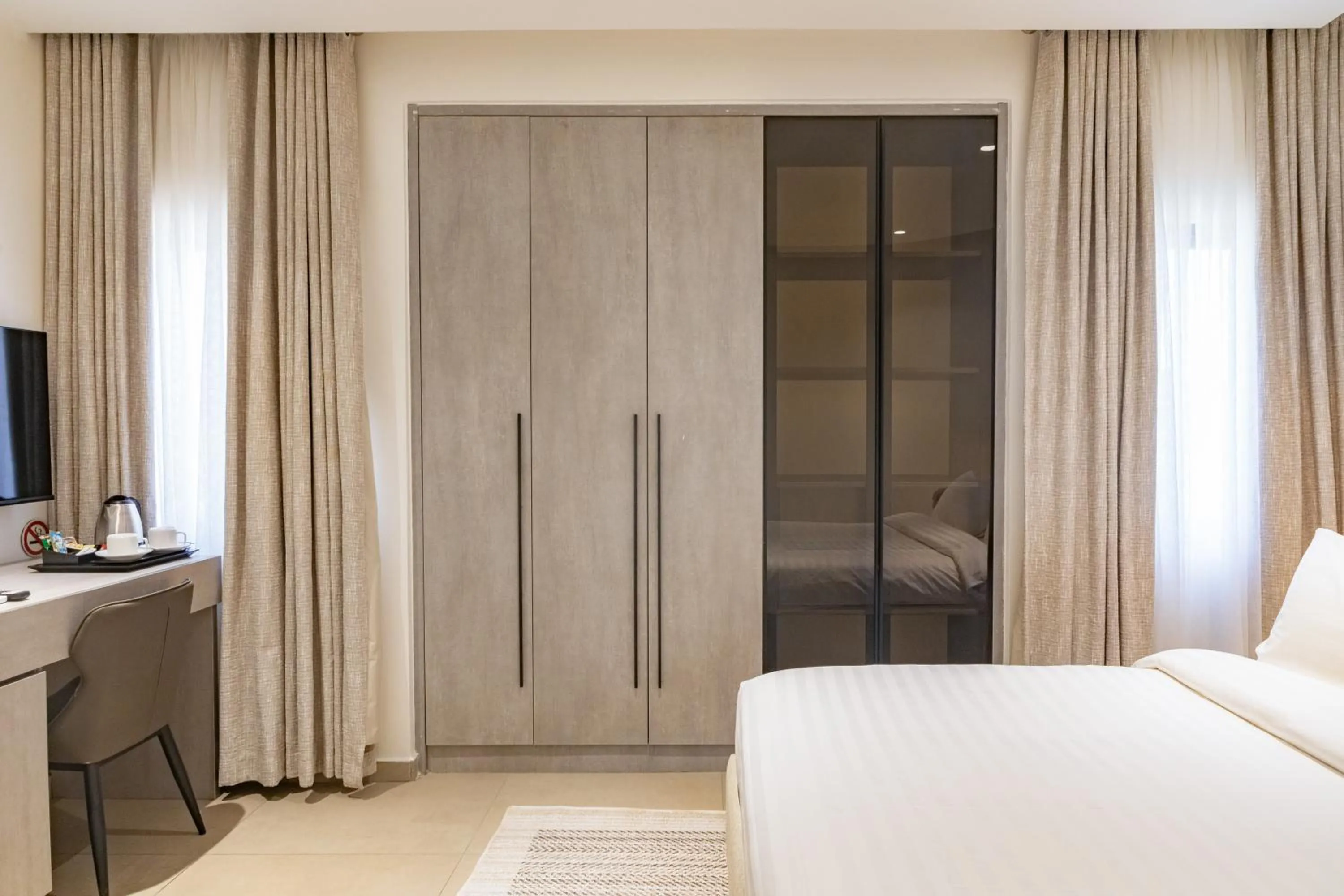 Bed in Clay House by Husk Collection