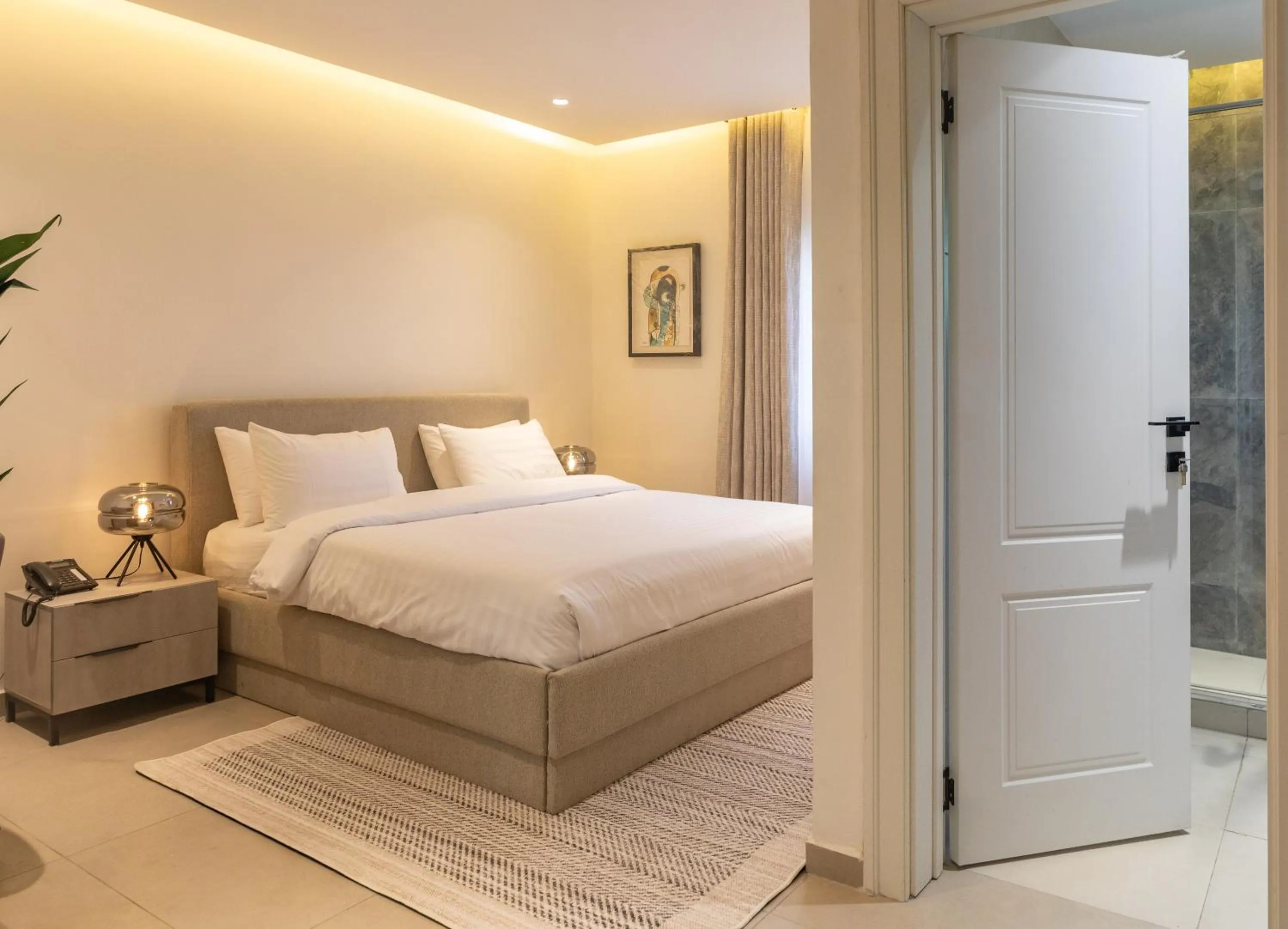 Bed in Clay House by Husk Collection