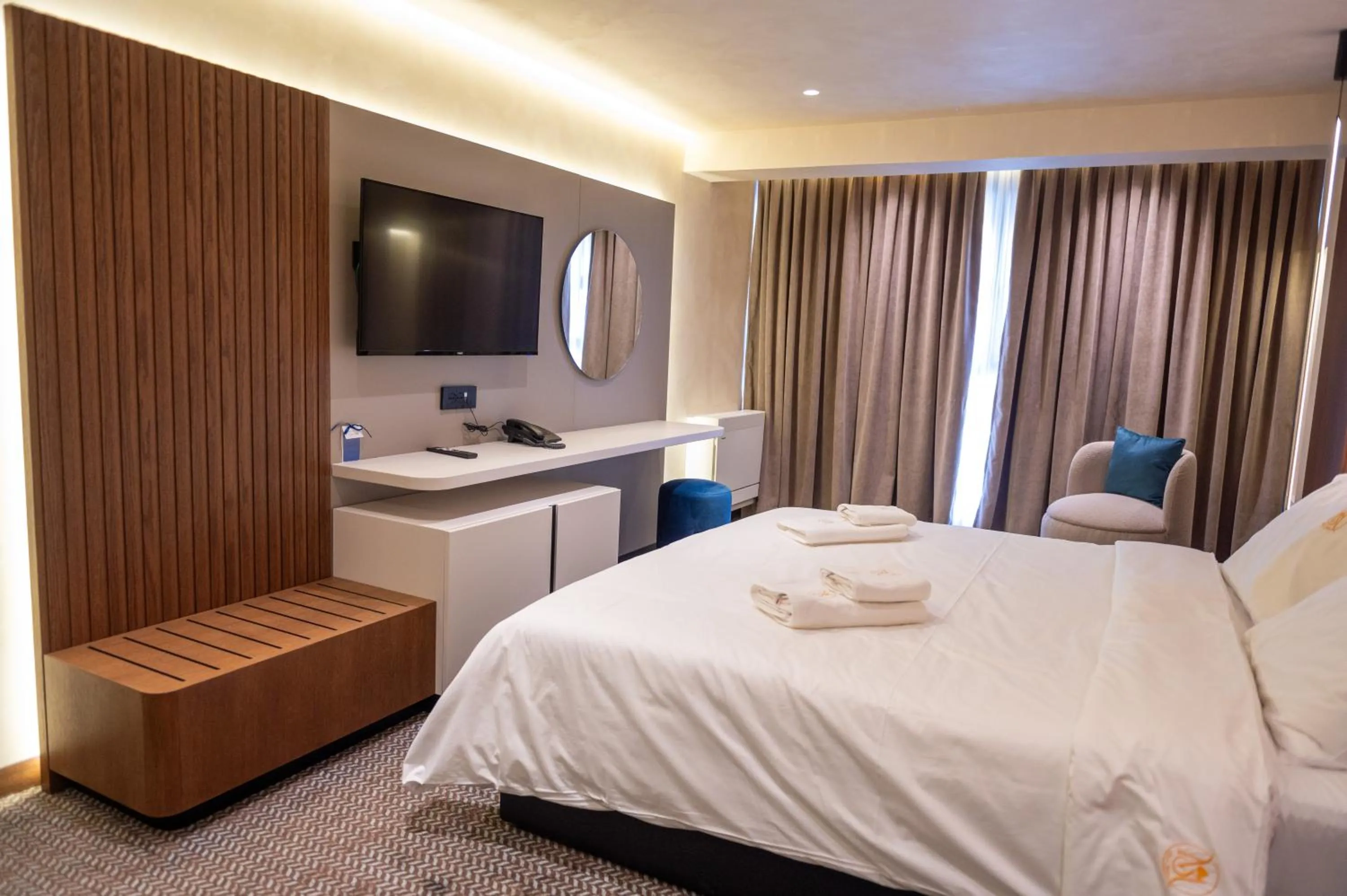 Photo of the whole room, Bed in Mattis Hotel