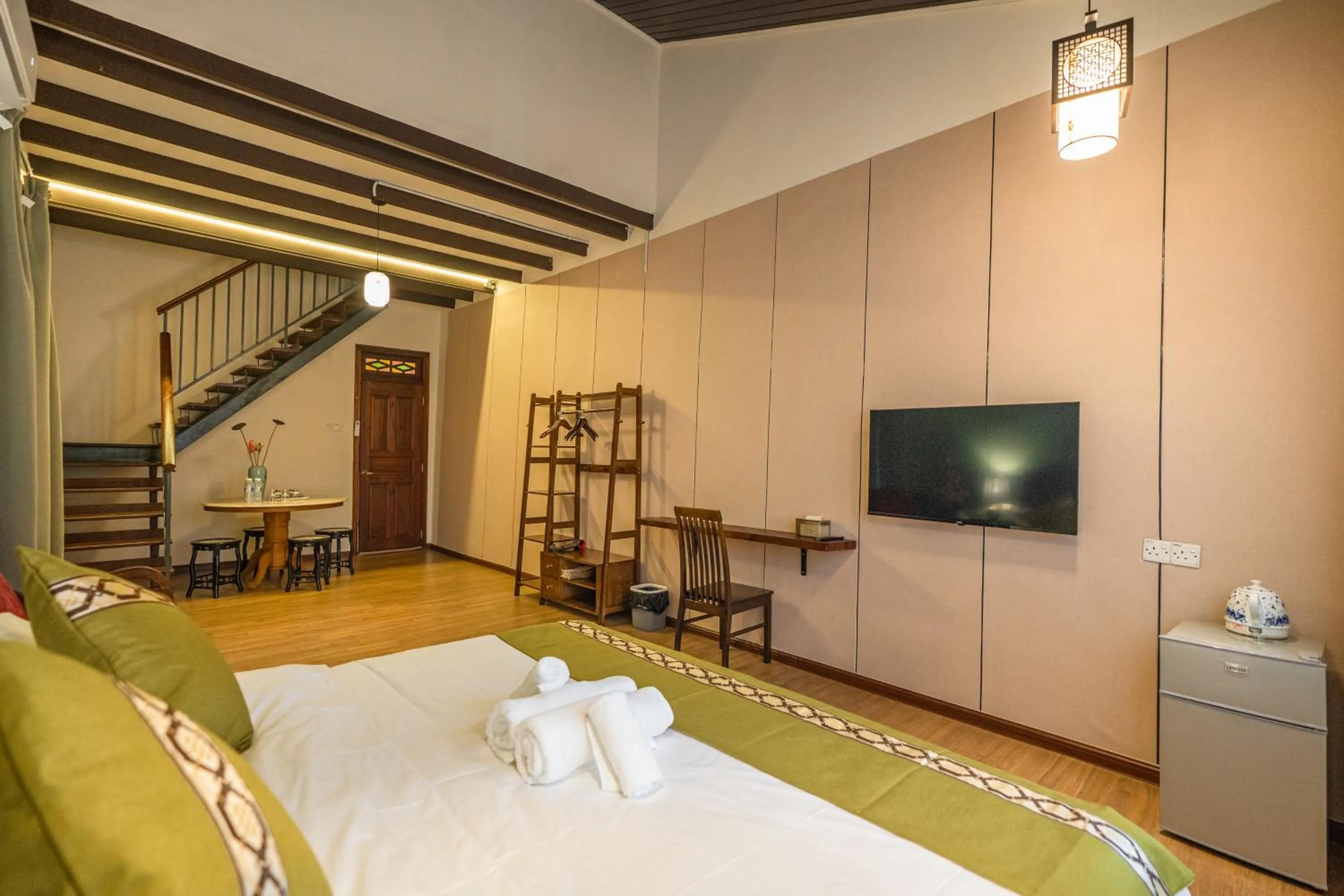 Bedroom, Bed in LINN House Peranakan Residence George Town