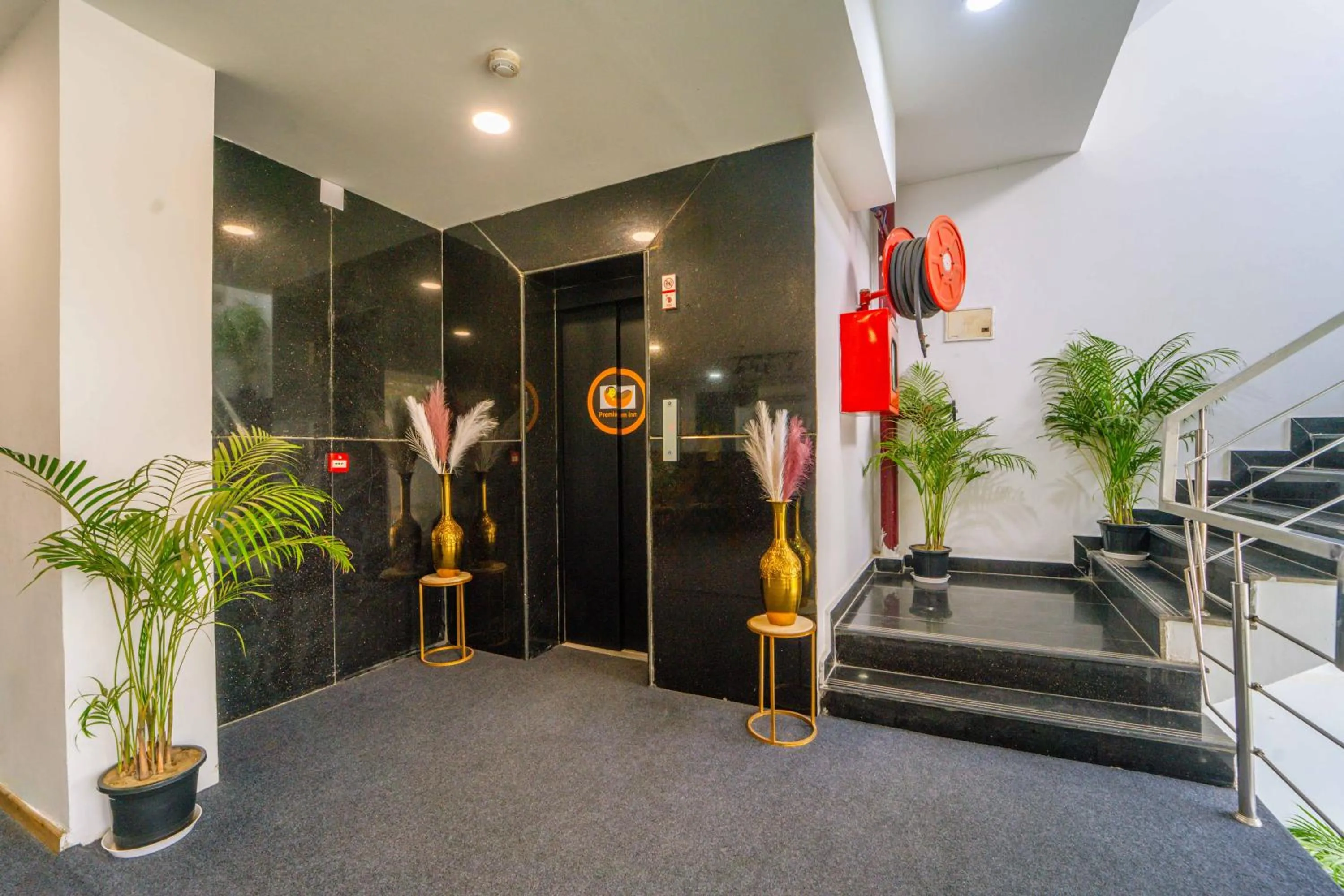 elevator in Treebo Premium Inn