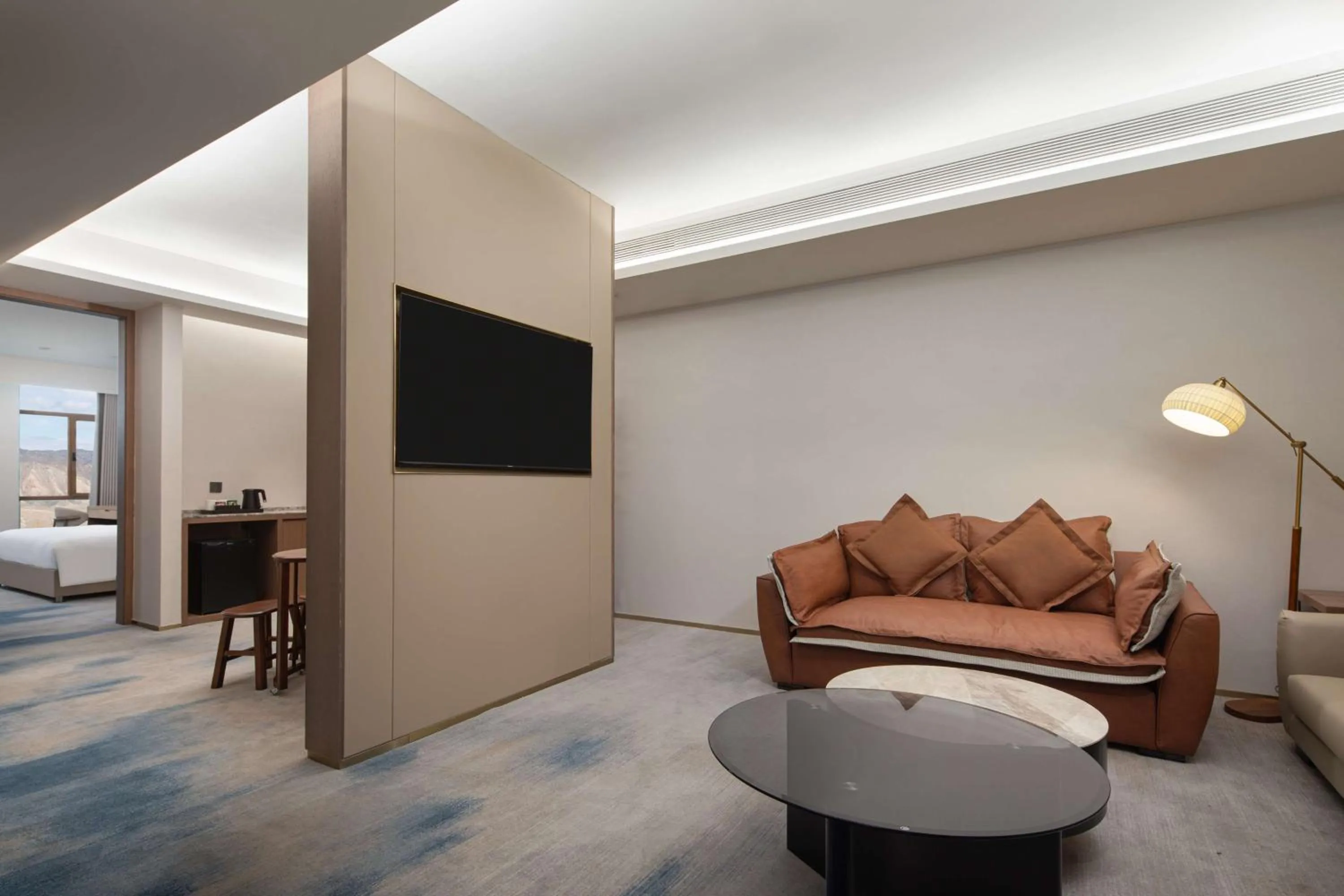 Living room, Bed in Doubletree By Hilton Altay Fuyun