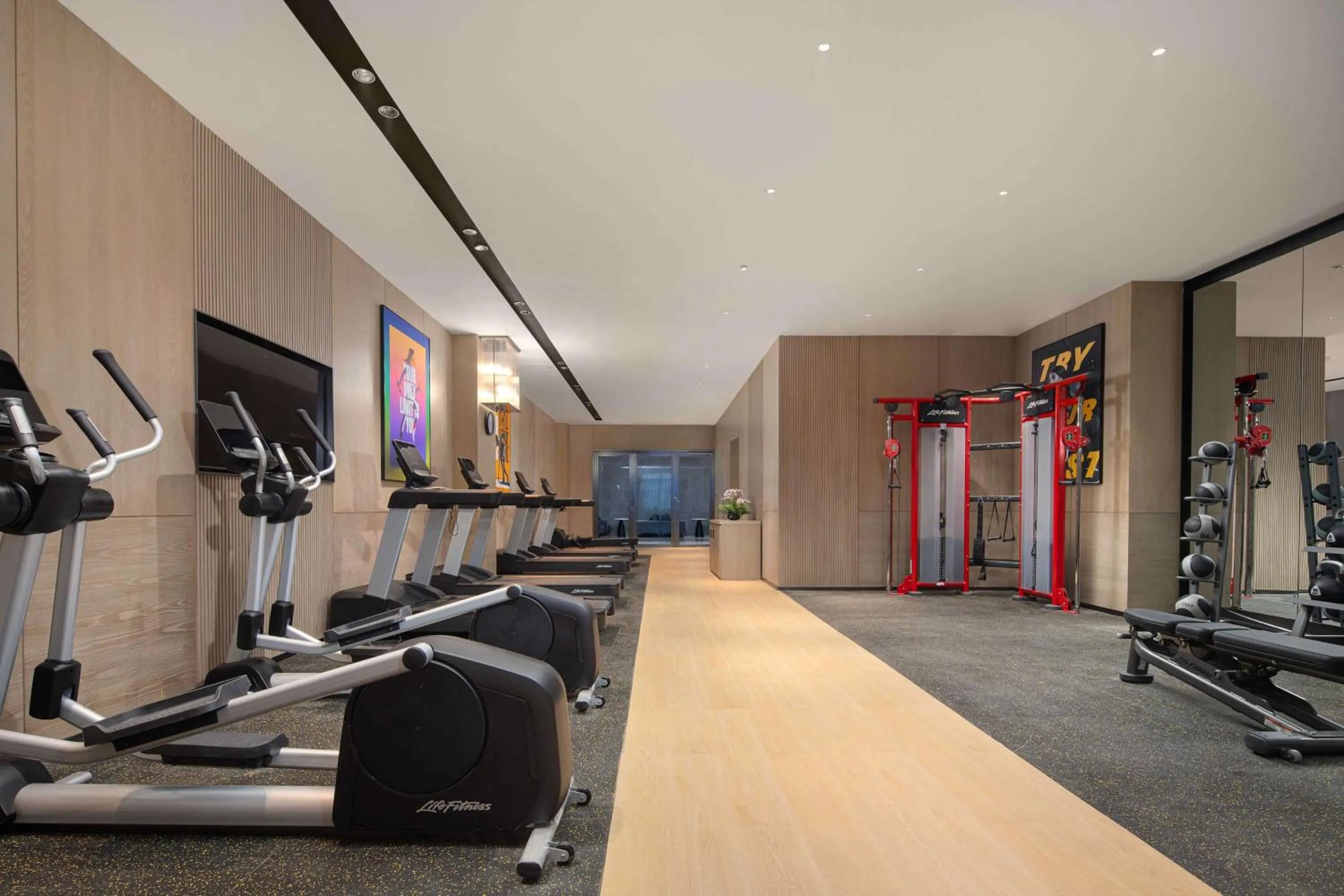 Fitness centre/facilities in Doubletree By Hilton Altay Fuyun