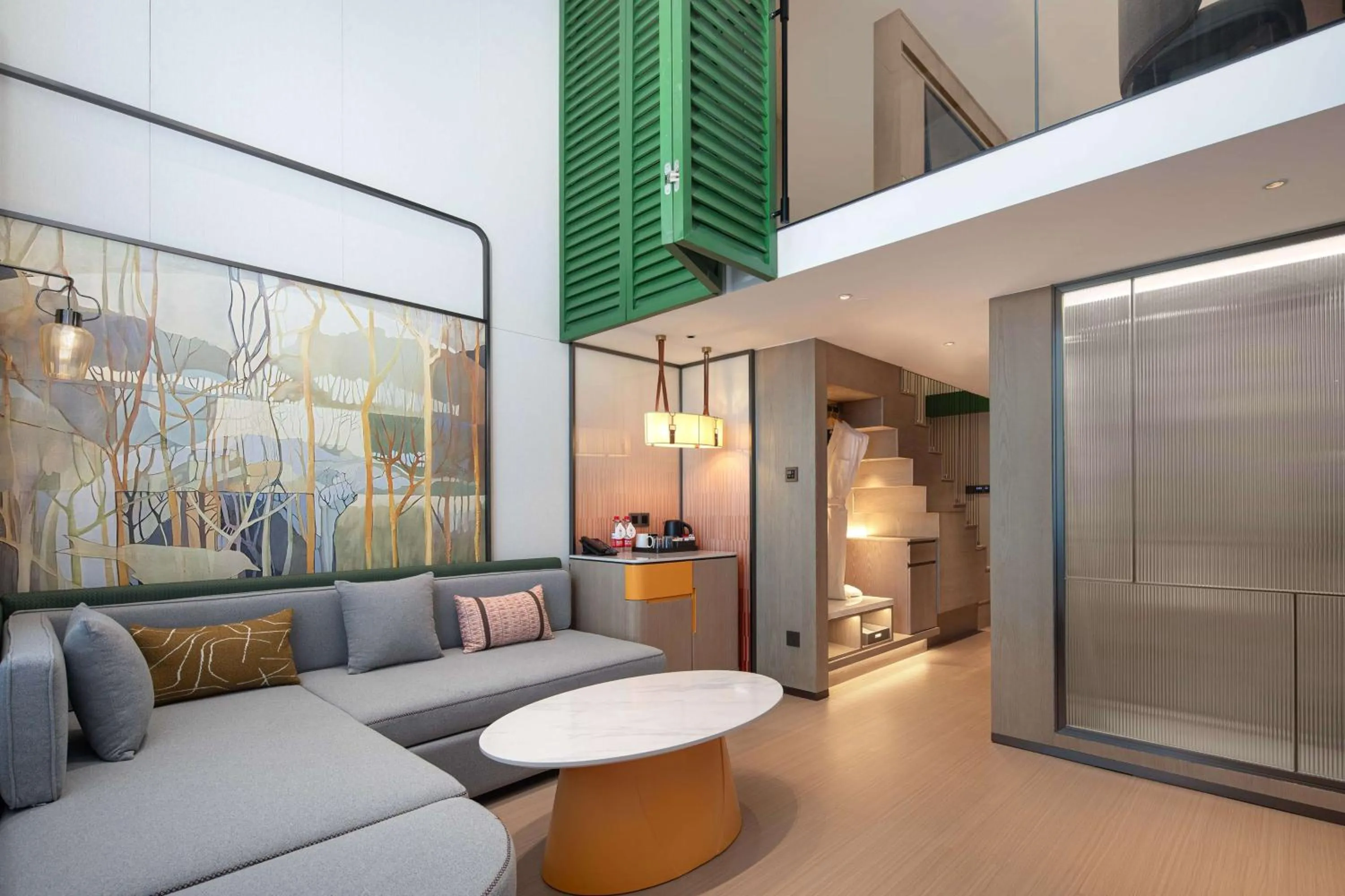 Living room in Doubletree By Hilton Altay Fuyun