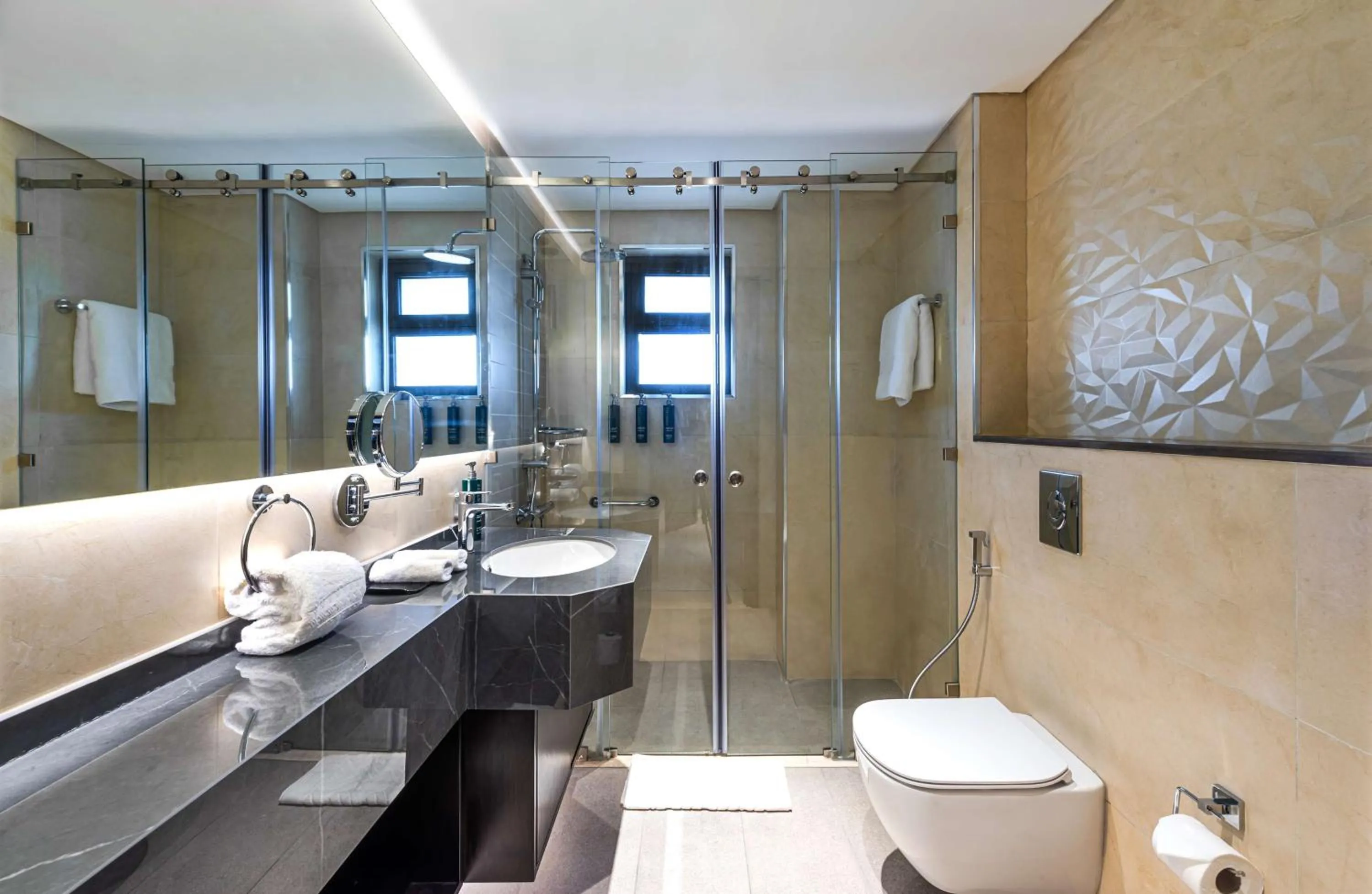 Bathroom in Doubletree By Hilton Amman Hotel & Residences