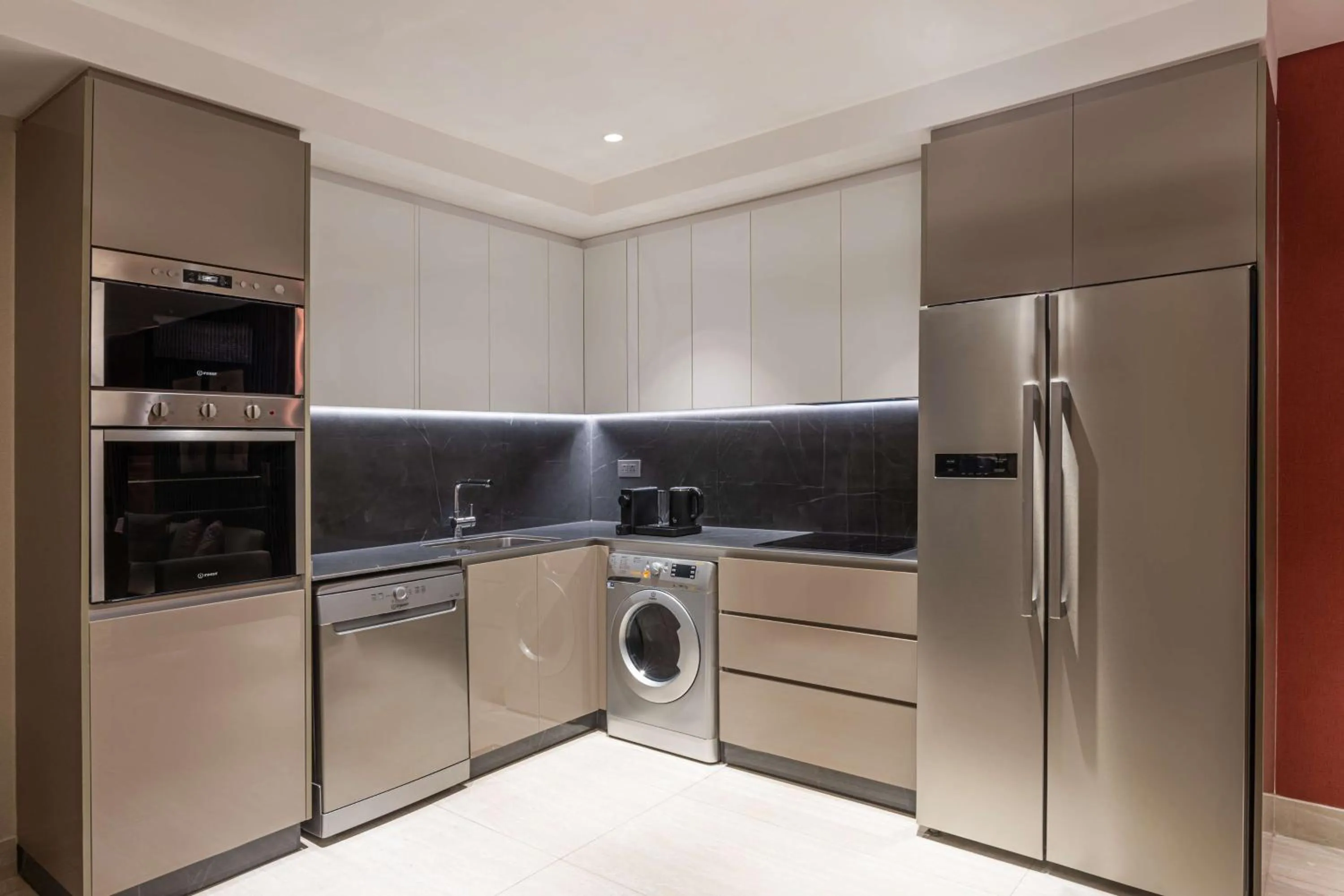 Kitchen or kitchenette in Doubletree By Hilton Amman Hotel & Residences