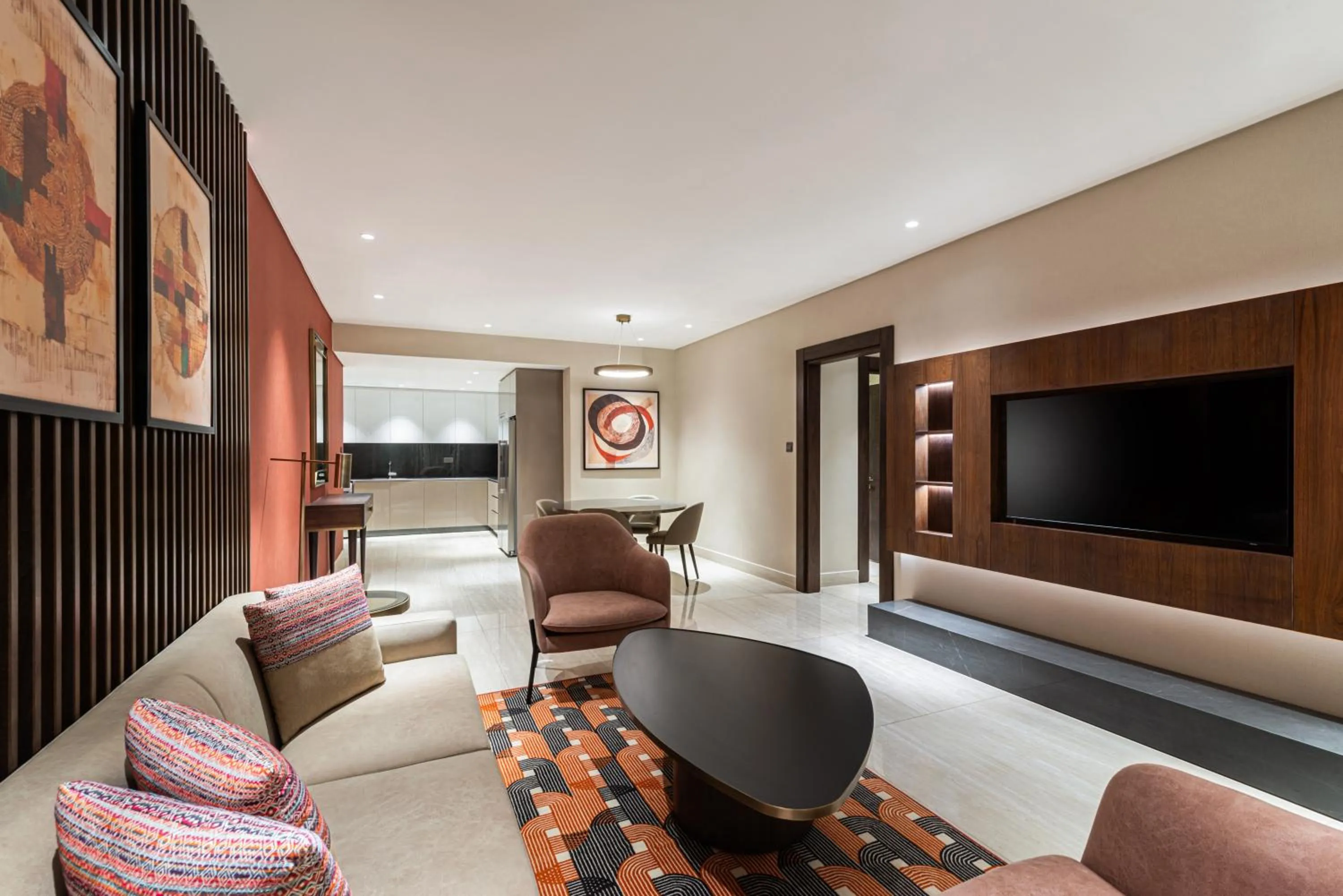 Living room in Doubletree By Hilton Amman Hotel & Residences