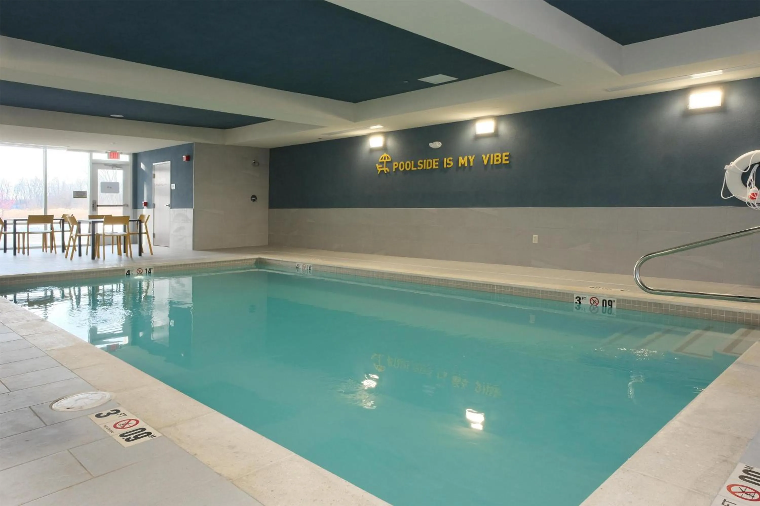 Pool view in Home2 Suites By Hilton Lima