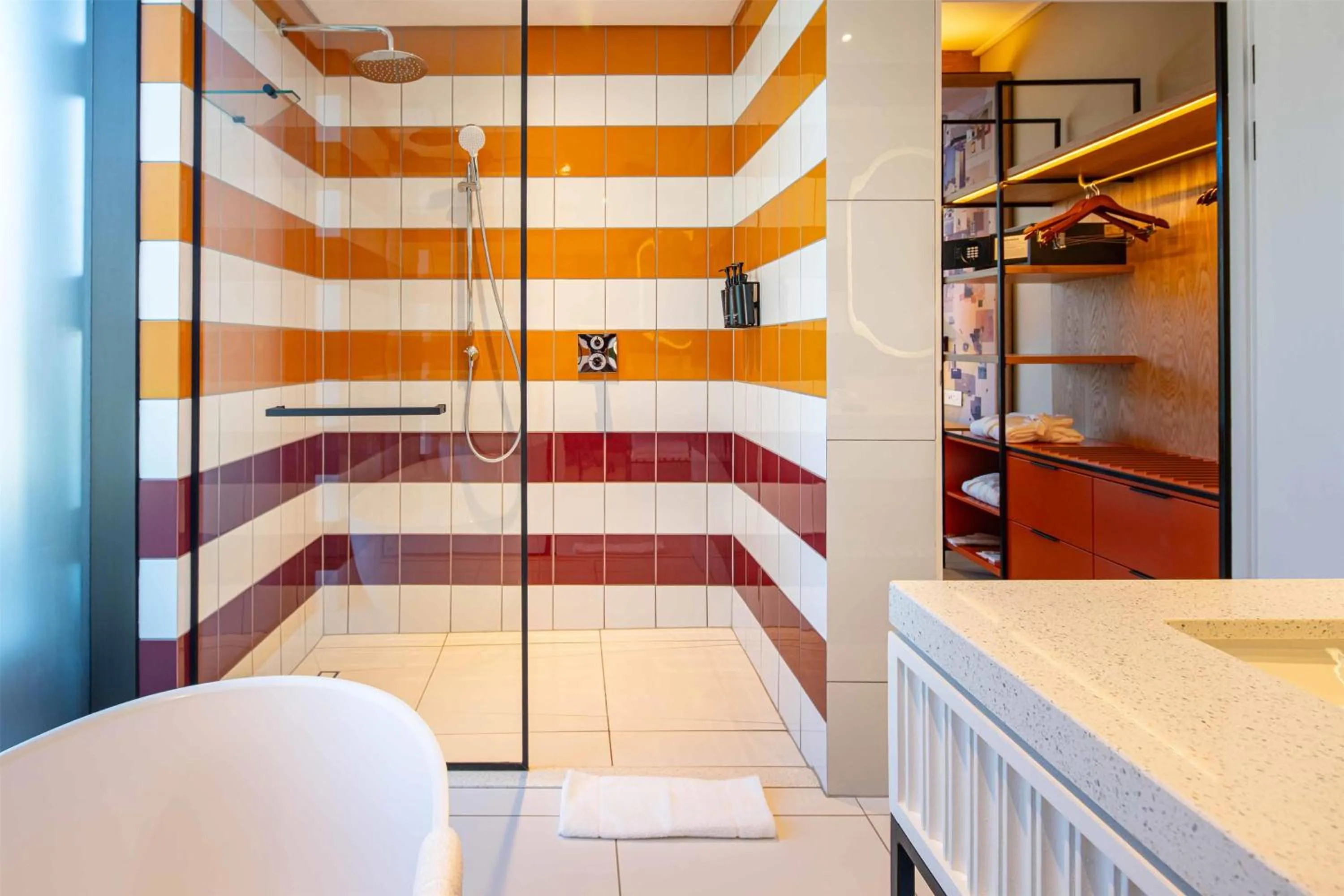 Bathroom in Canopy By Hilton Cape Town Longkloof